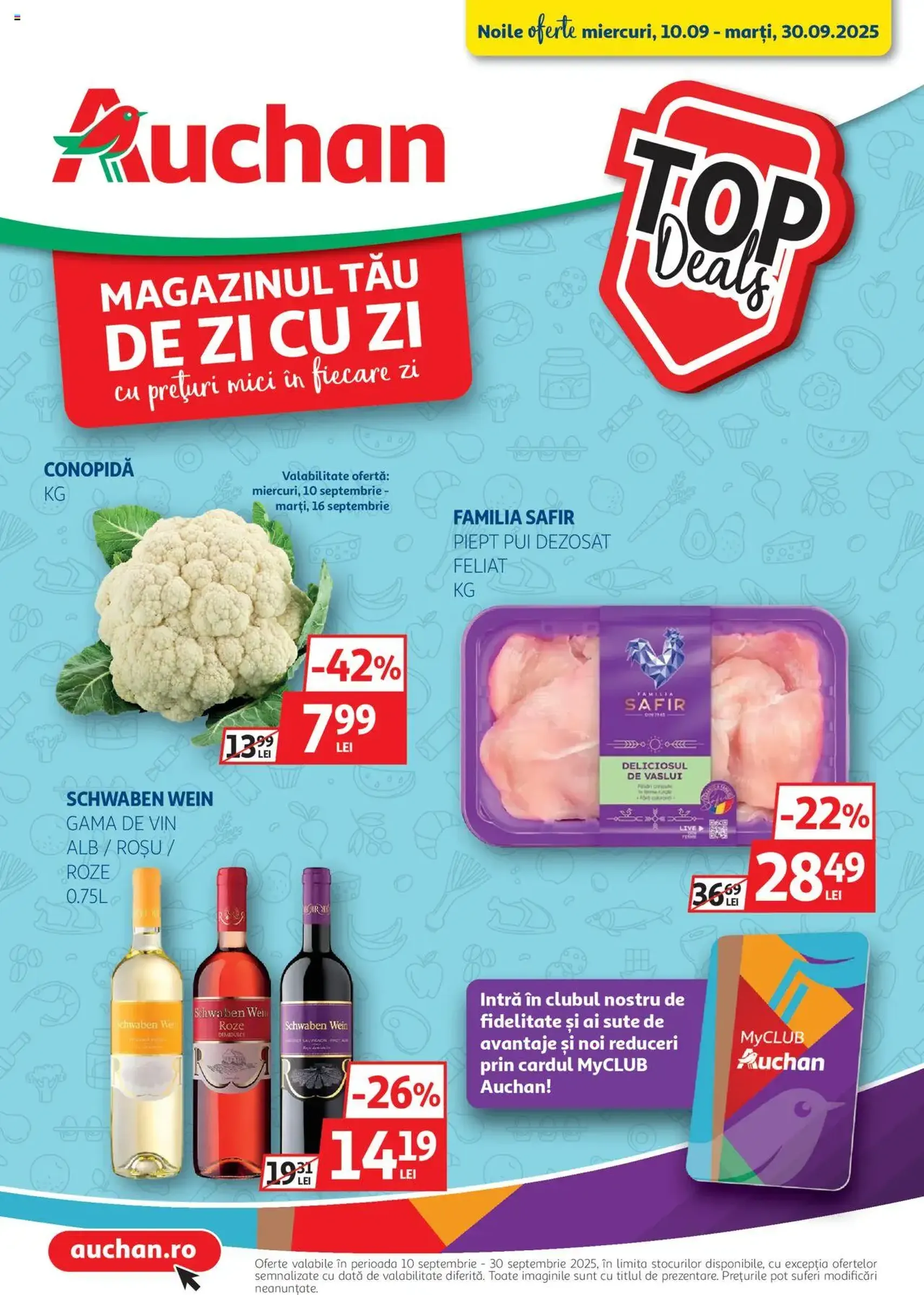 Catalog Auchan - cataloage valabile începând cu 10.09.2025 pagina 1 din 26 Catalog Auchan - cataloage valabile începând cu 10.09.2025 pagina 1 din 26