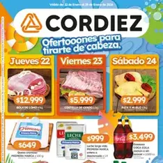 Vista previa del folleto Cordiez ofertas válido desde 22/01/2026