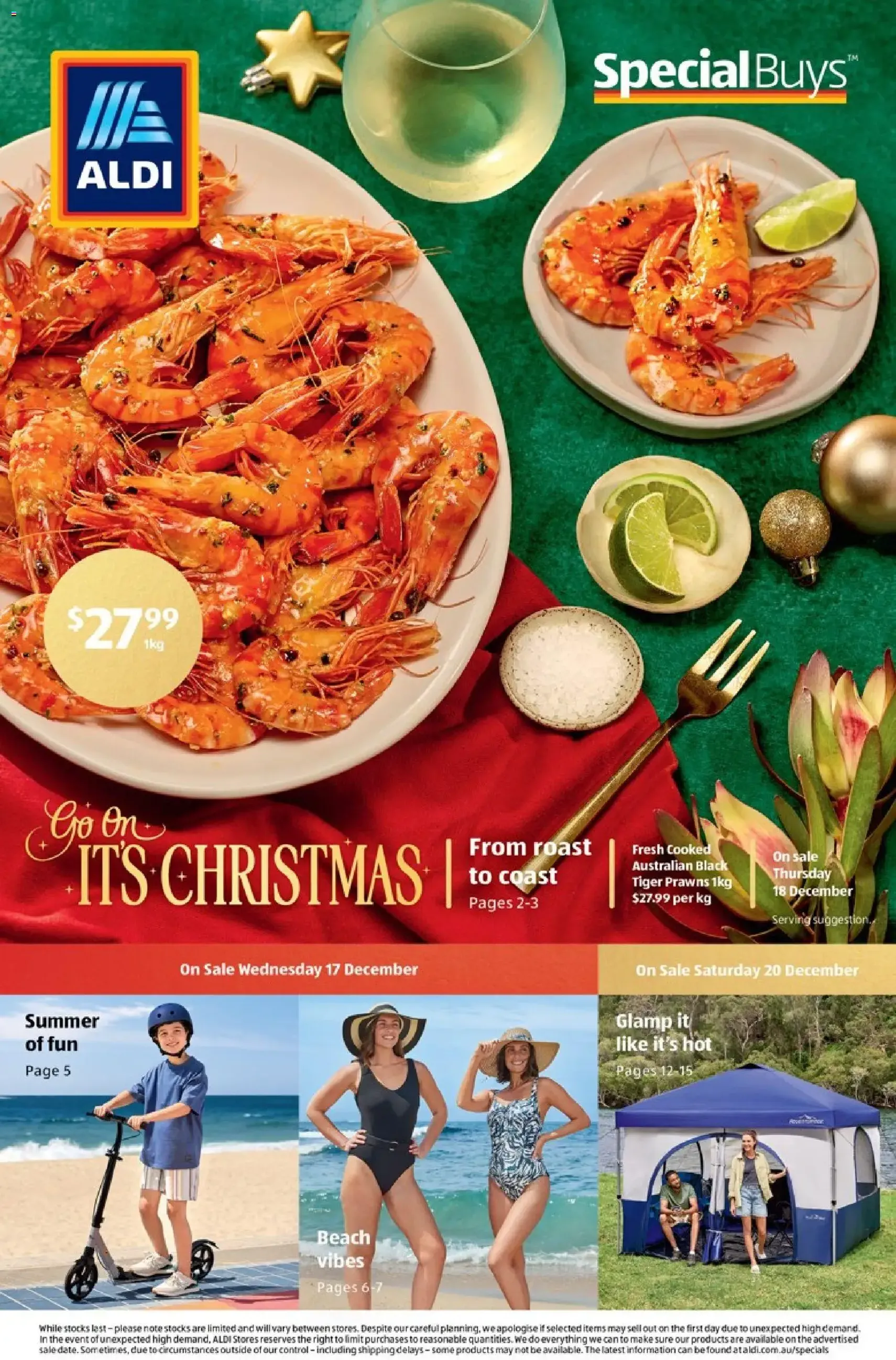Catalogue Aldi - valid flyer from 17/12/2025, page 1 of 28