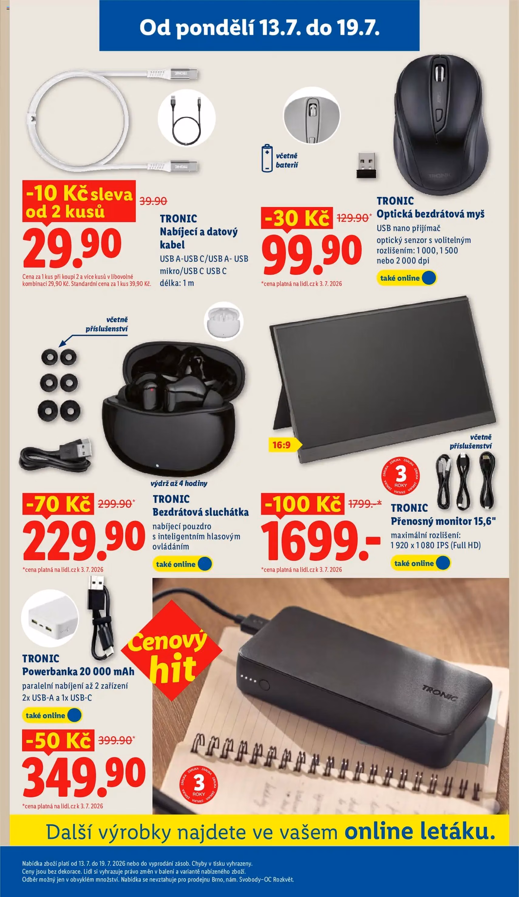 Lidl leták - platný leták od 13.07.2026 strana 39 z 49