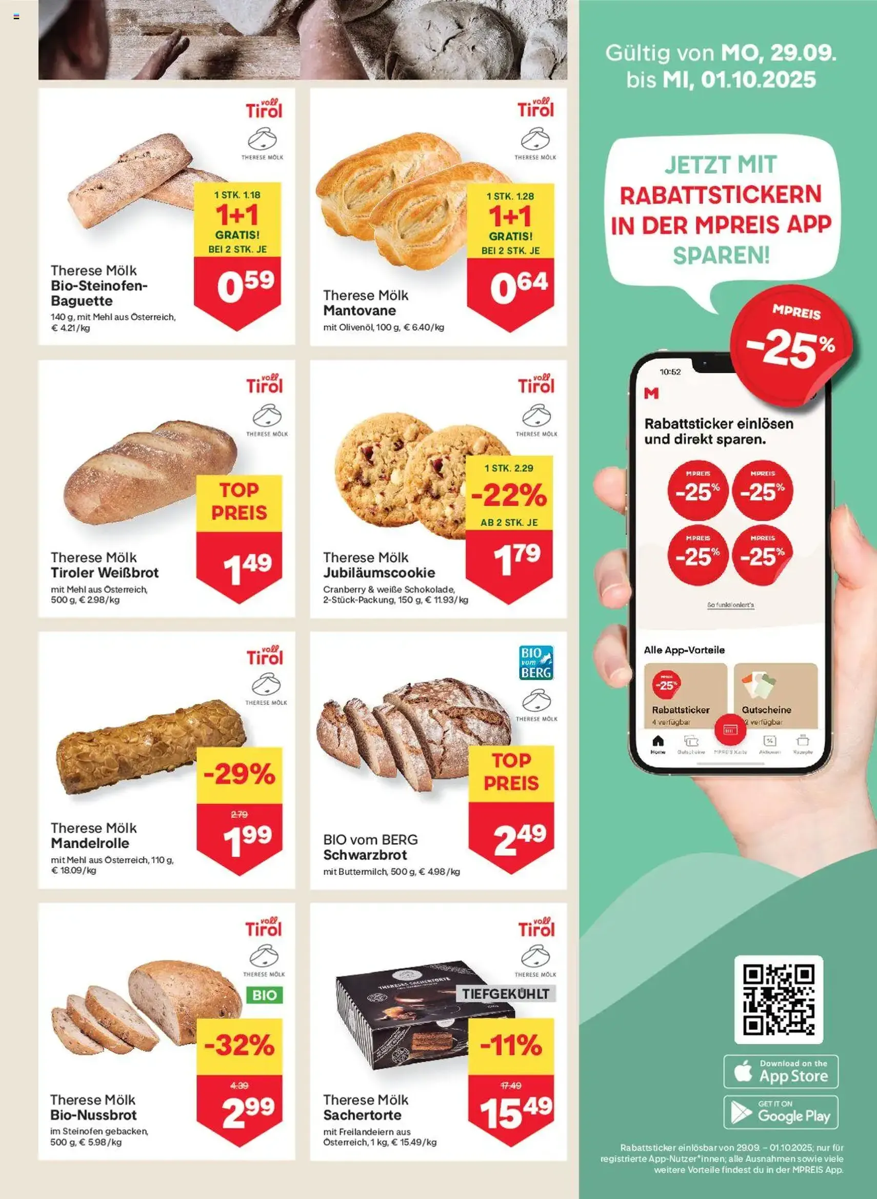 MPREIS Flugblatt - Gültiger Prospekt ab 25.09.2025, Seite 5 von insgesamt 12