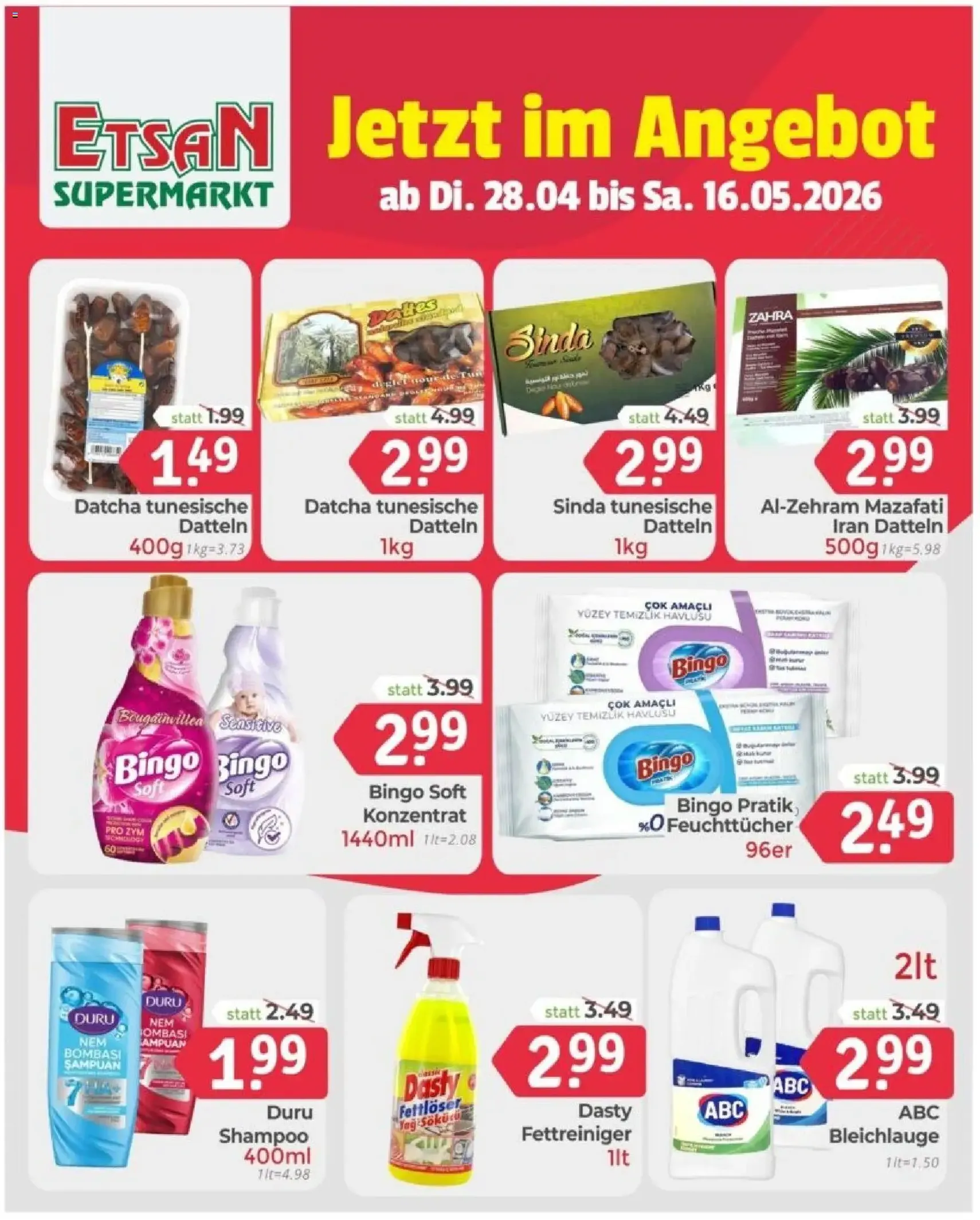 ETSAN Flugblatt - Gültiger Prospekt ab 28.04.2026, Seite 6 von insgesamt 6