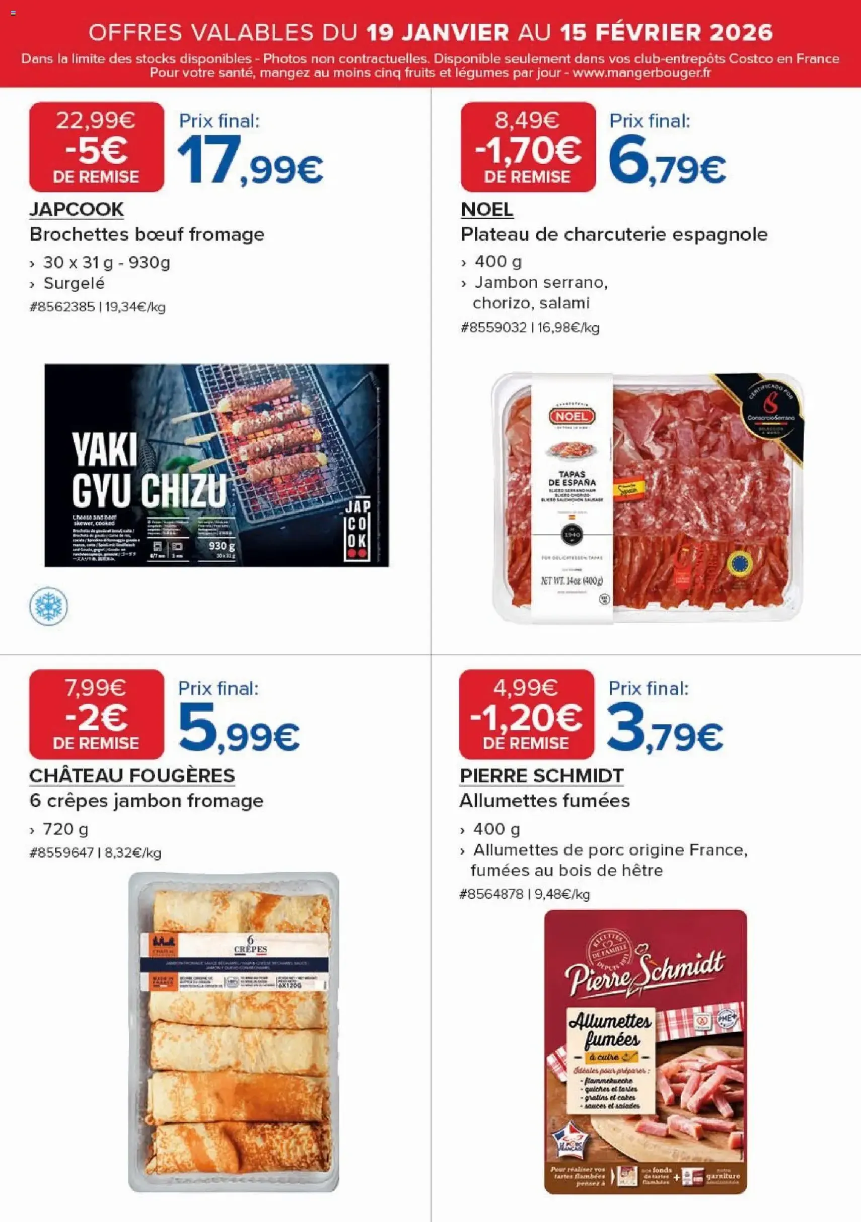 Costco catalogue - brochure valable à partir du 19/01/2026, page 3 sur 20