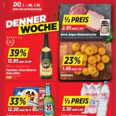 Denner aktionen - Prospekt Vorschau gültig ab 01.10.2026
