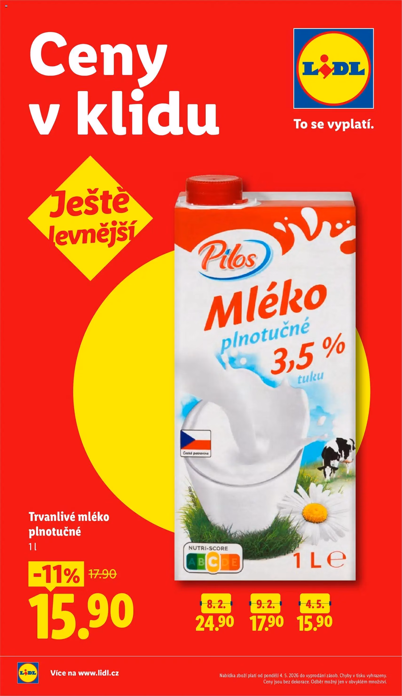 Lidl leták - platný leták od 11.05.2026 strana 4 z 47