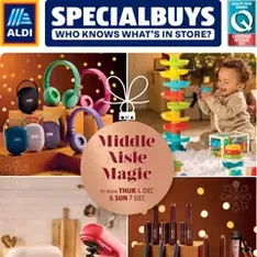 Aldi - Weekly offers UK Specialbuys - Flyer preview valid from 04/12/2025