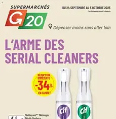 G20 Supermarchés catalogue - Prévisualisation du catalogue valable à partir du 24/09/2025