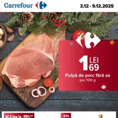 Catalog Carrefour - previzualizare cataloage valabilă începând cu 03.12.2025