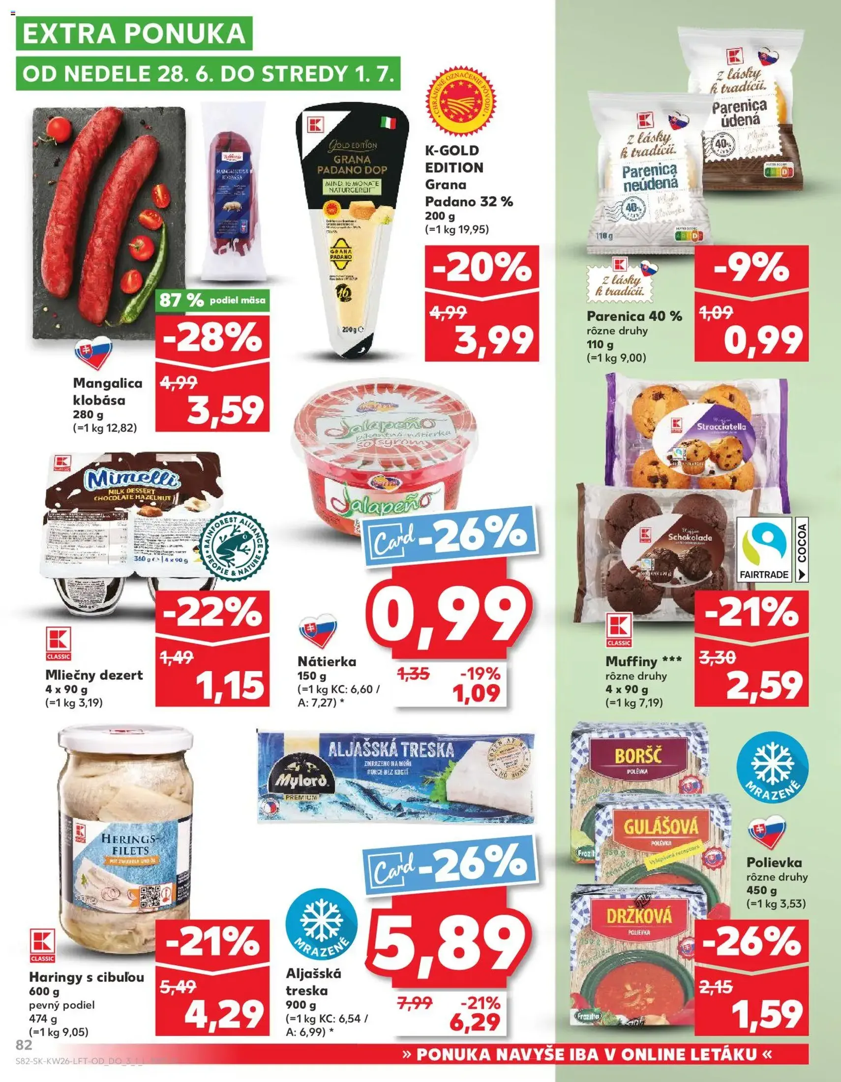 Kaufland leták - platný leták od 25.06.2026 strana 82 z 84