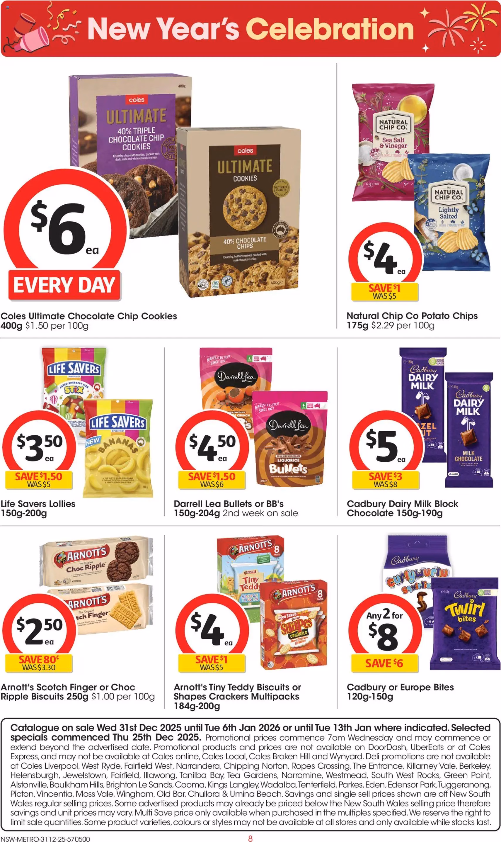 Coles Catalogue - valid flyer from 31/12/2025, page 8 of 49