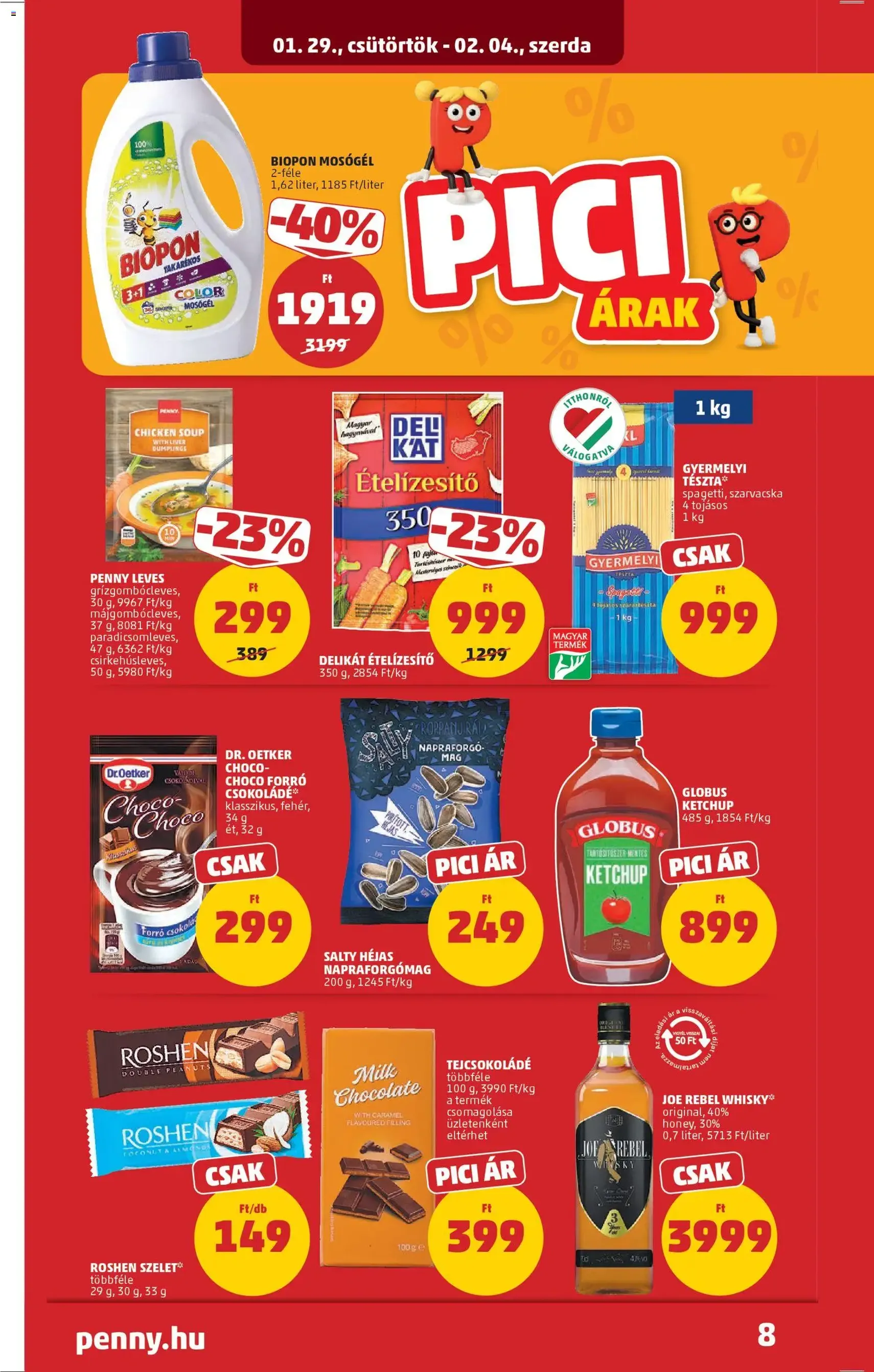 PENNY Akciós újság - 2026.01.29. érvényes szórólap 12 oldal 42 oldalból