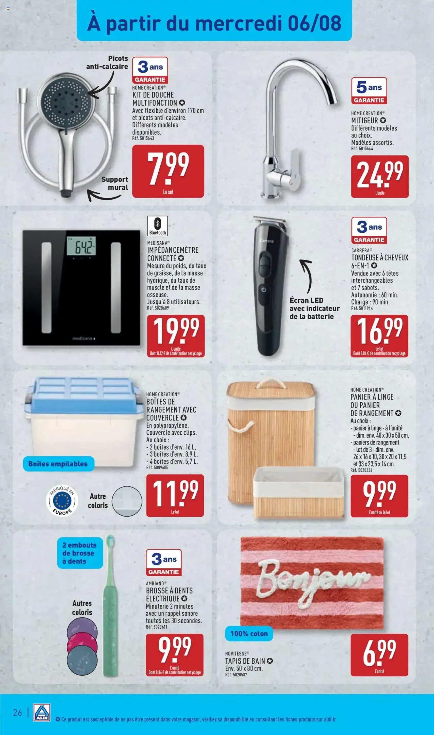 Aldi catalogue semaine 32 - brochure valable à partir du 05/08/2025, page 28 sur 41 Aldi catalogue semaine 32 - brochure valable à partir du 05/08/2025, page 28 sur 41