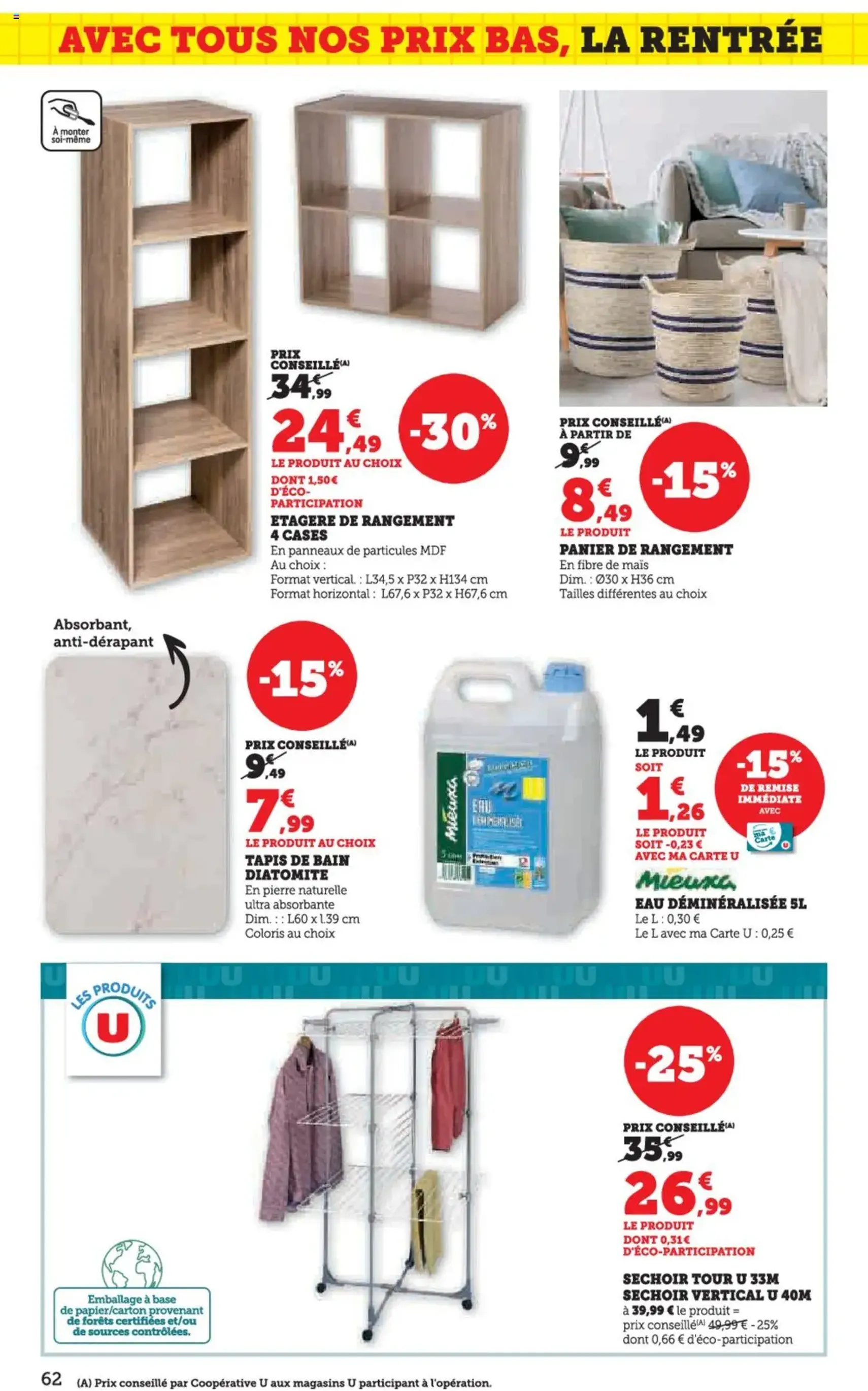 Hyper U catalogue - brochure valable à partir du 12/08/2025, page 62 sur 96 Hyper U catalogue - brochure valable à partir du 12/08/2025, page 62 sur 96
