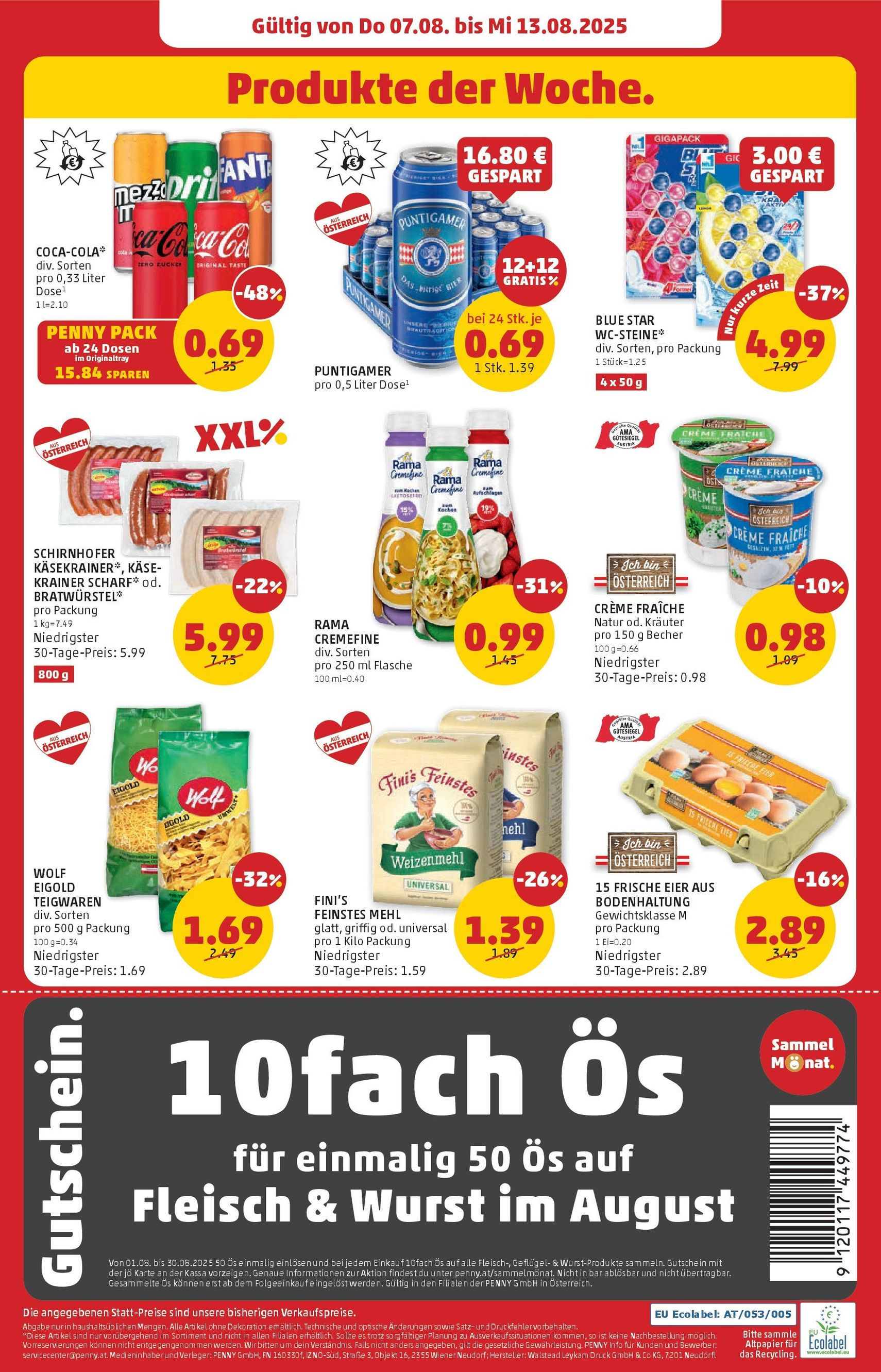 Penny Markt Flugblatt - Gültiger Prospekt ab 07.08.2025, Seite 24 von insgesamt 24