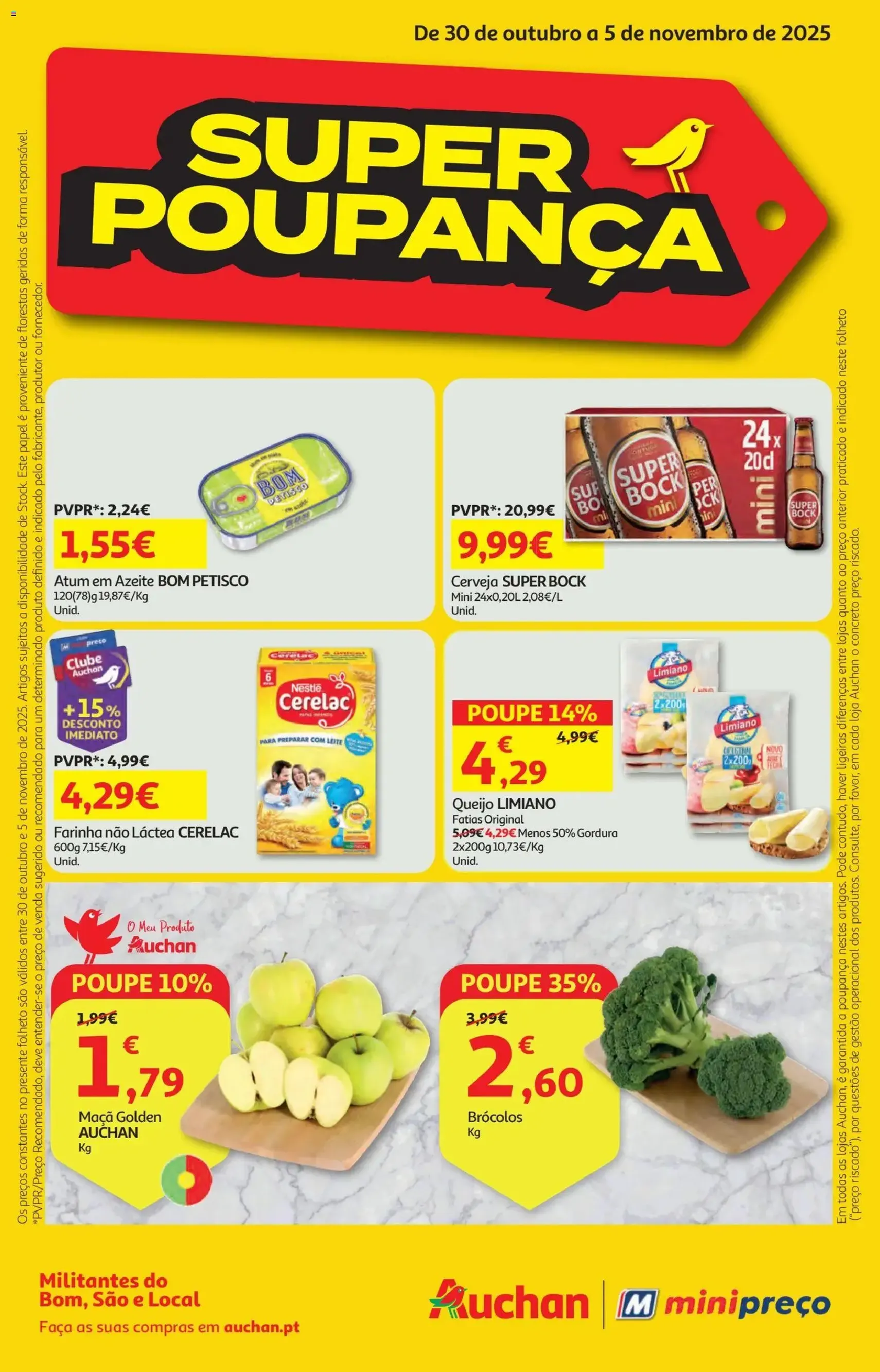 Minipreço folheto - folheto válido a partir de 30/10/2025 página 1 de 16 Minipreço folheto - folheto válido a partir de 30/10/2025 página 1 de 16