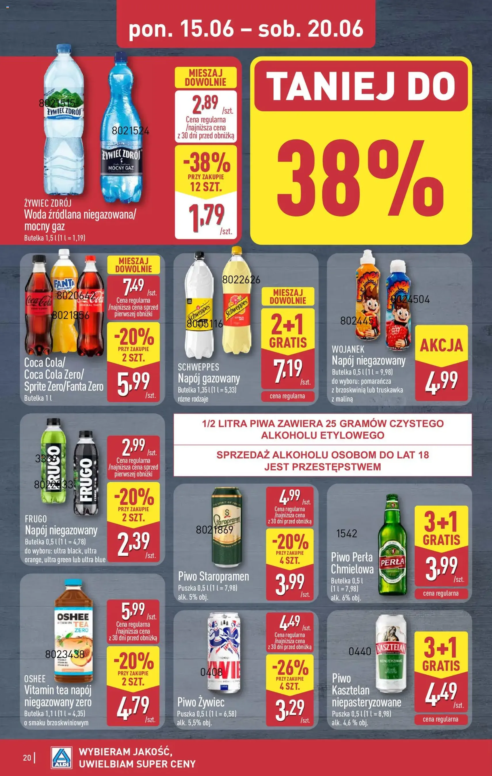 Aldi gazetka - ważny gazetka od 15.06.2026 strona 20 z 40