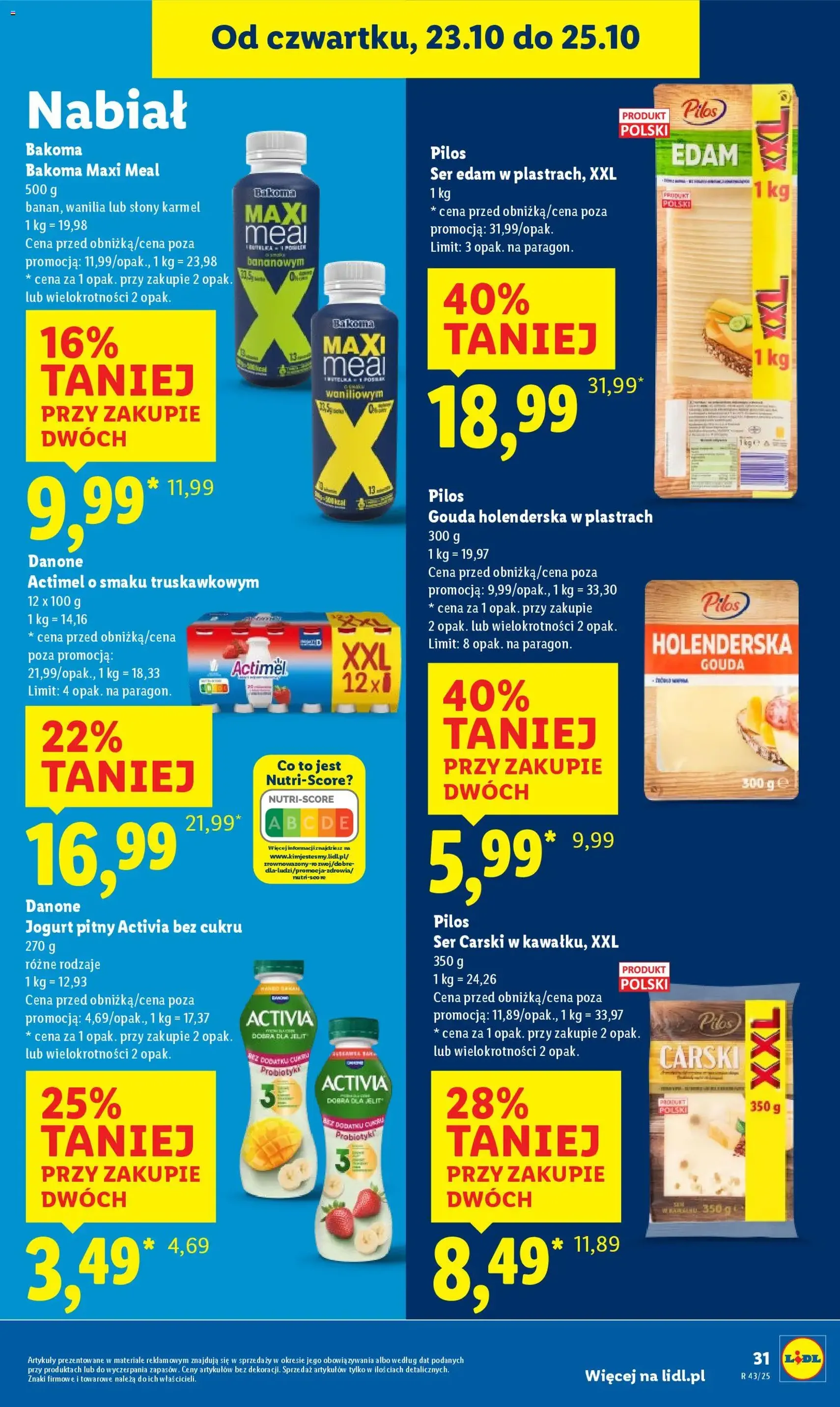 Lidl Gazetka - ważny gazetka od 23.10.2025 strona 35 z 68 Lidl Gazetka - ważny gazetka od 23.10.2025 strona 35 z 68