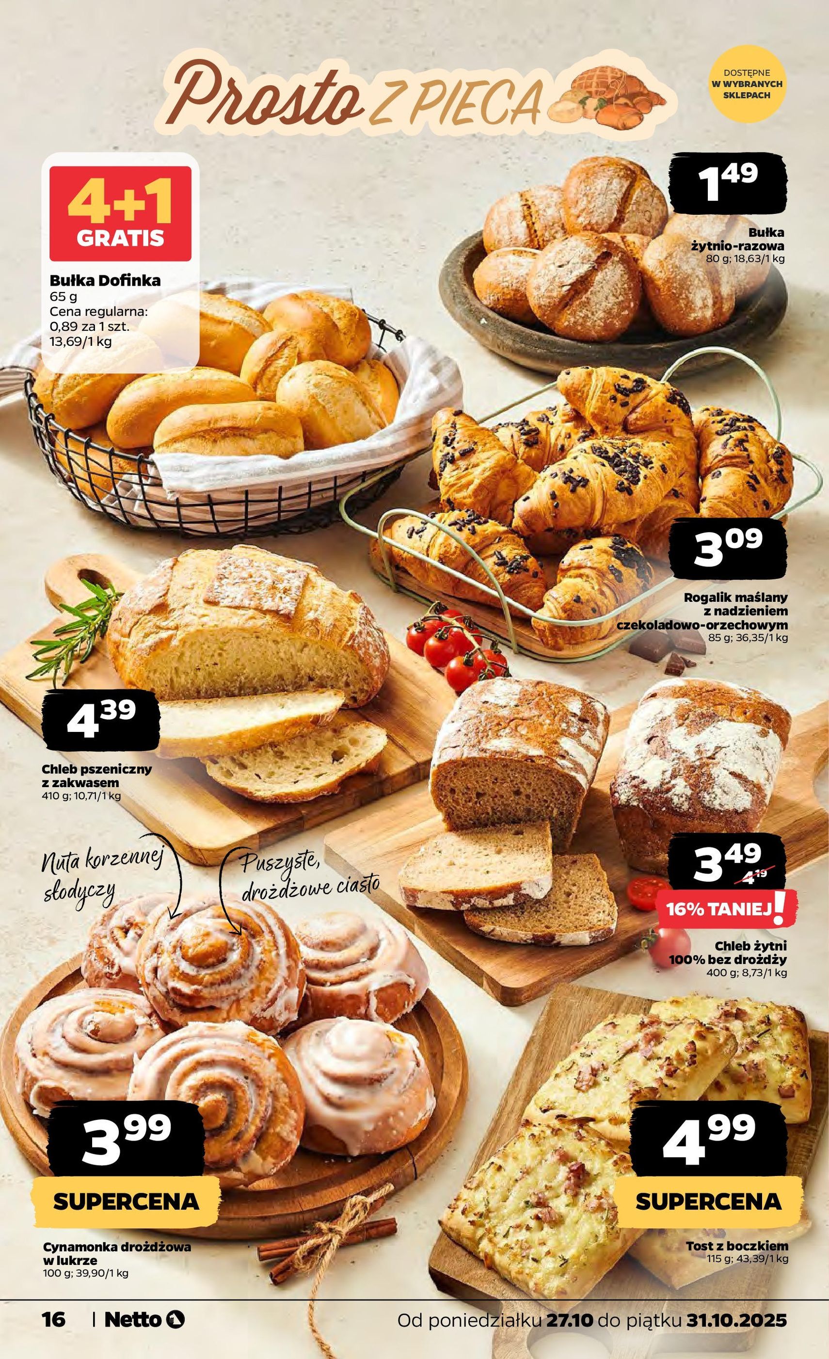 Netto gazetka - Spożywcza - ważny gazetka od 27.10.2025 strona 16 z 32 Netto gazetka - Spożywcza - ważny gazetka od 27.10.2025 strona 16 z 32