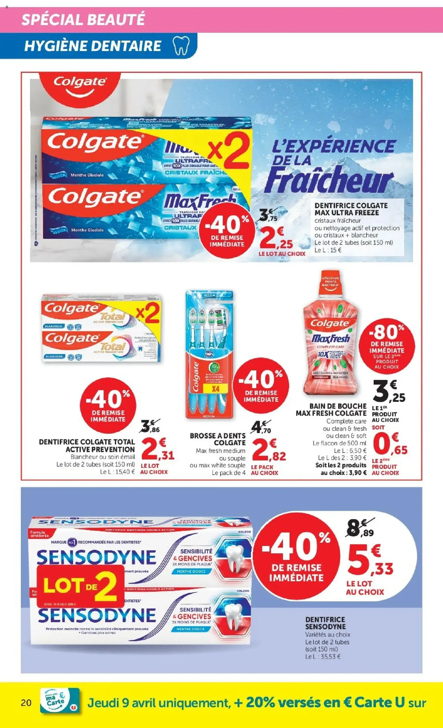 Super U catalogue - brochure valable à partir du 08/04/2026, page 20 sur 48