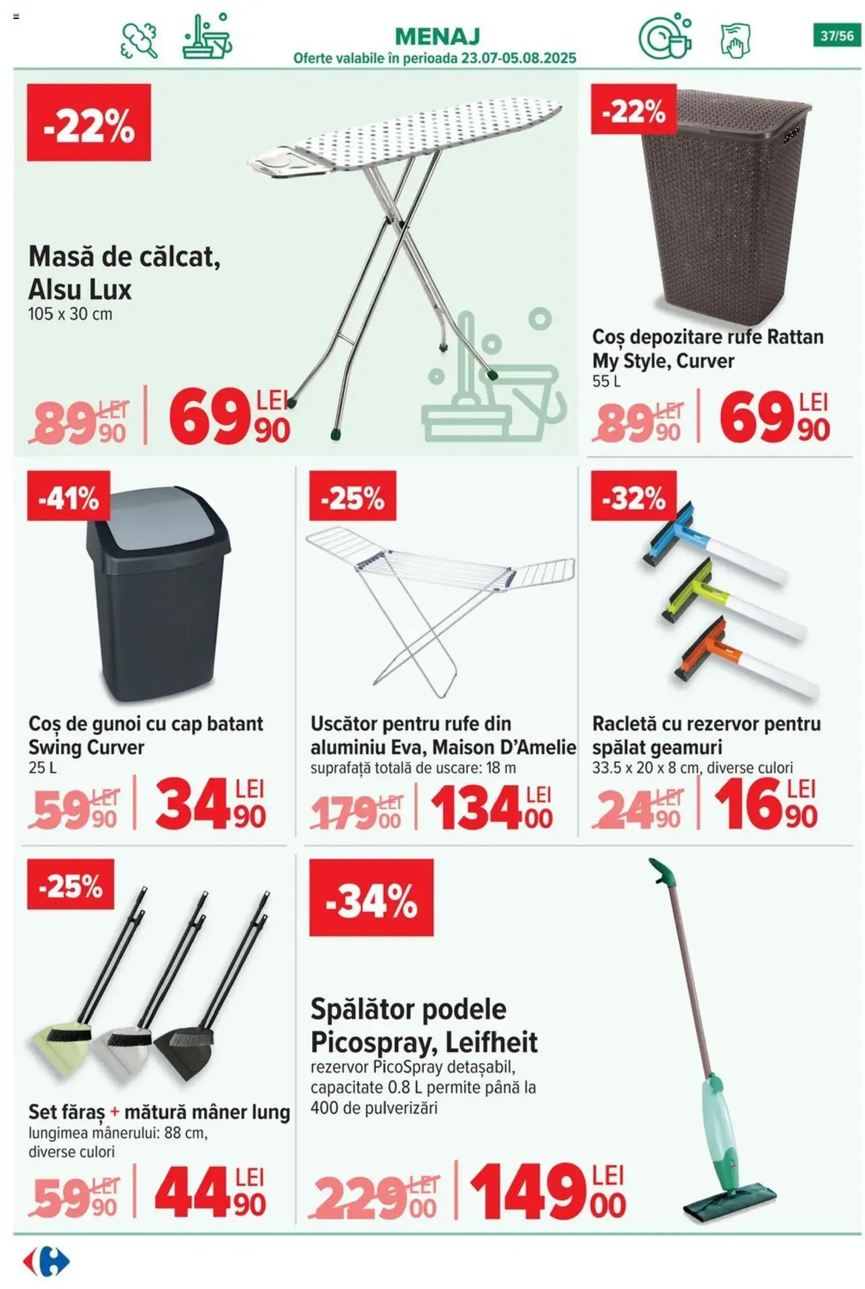 Catalog Carrefour - cataloage valabile începând cu 23.07.2025 pagina 38 din 54 Catalog Carrefour - cataloage valabile începând cu 23.07.2025 pagina 38 din 54