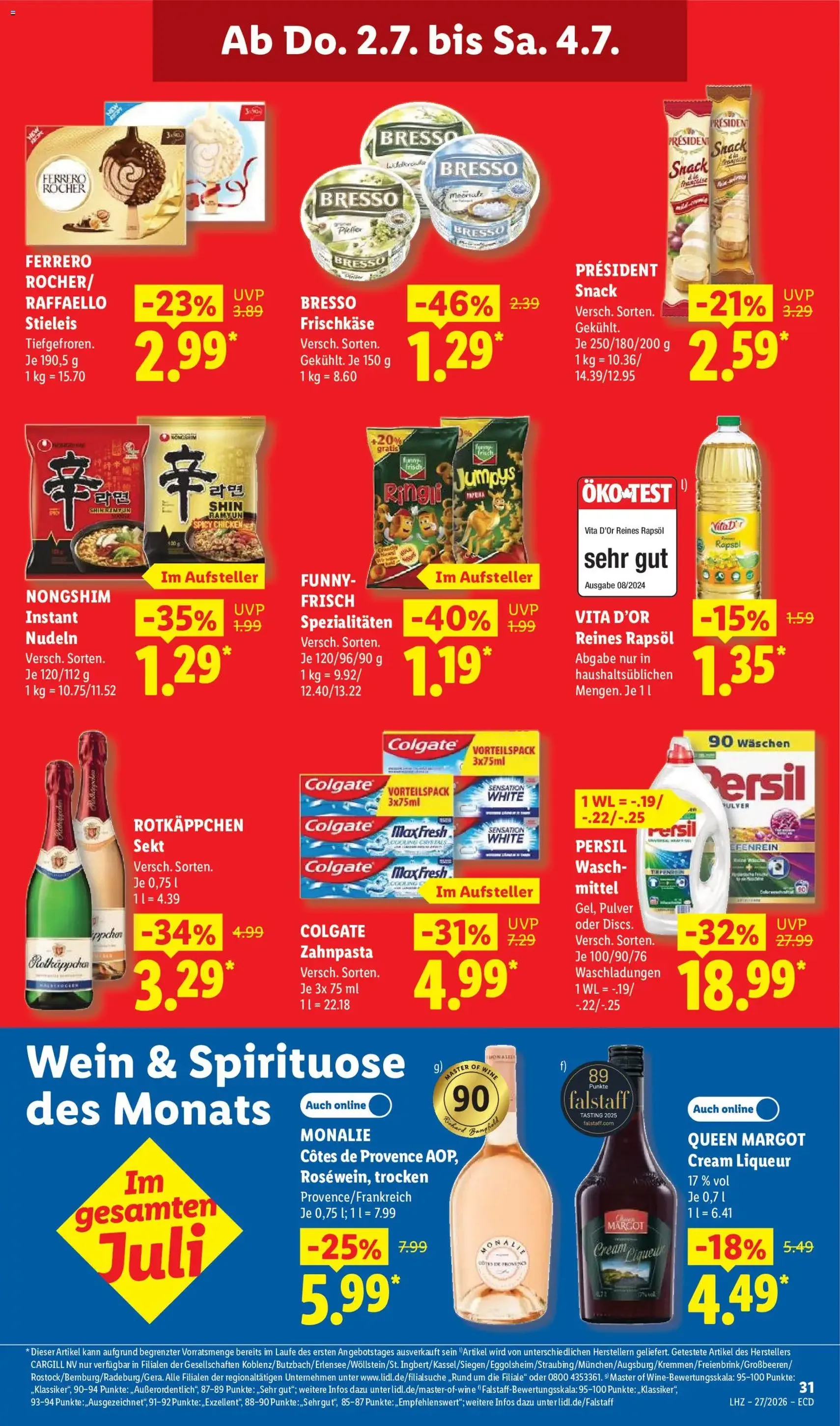 Lidl Prospekt - Gültiger Prospekt ab 29.06.2026, Seite 63 von insgesamt 67