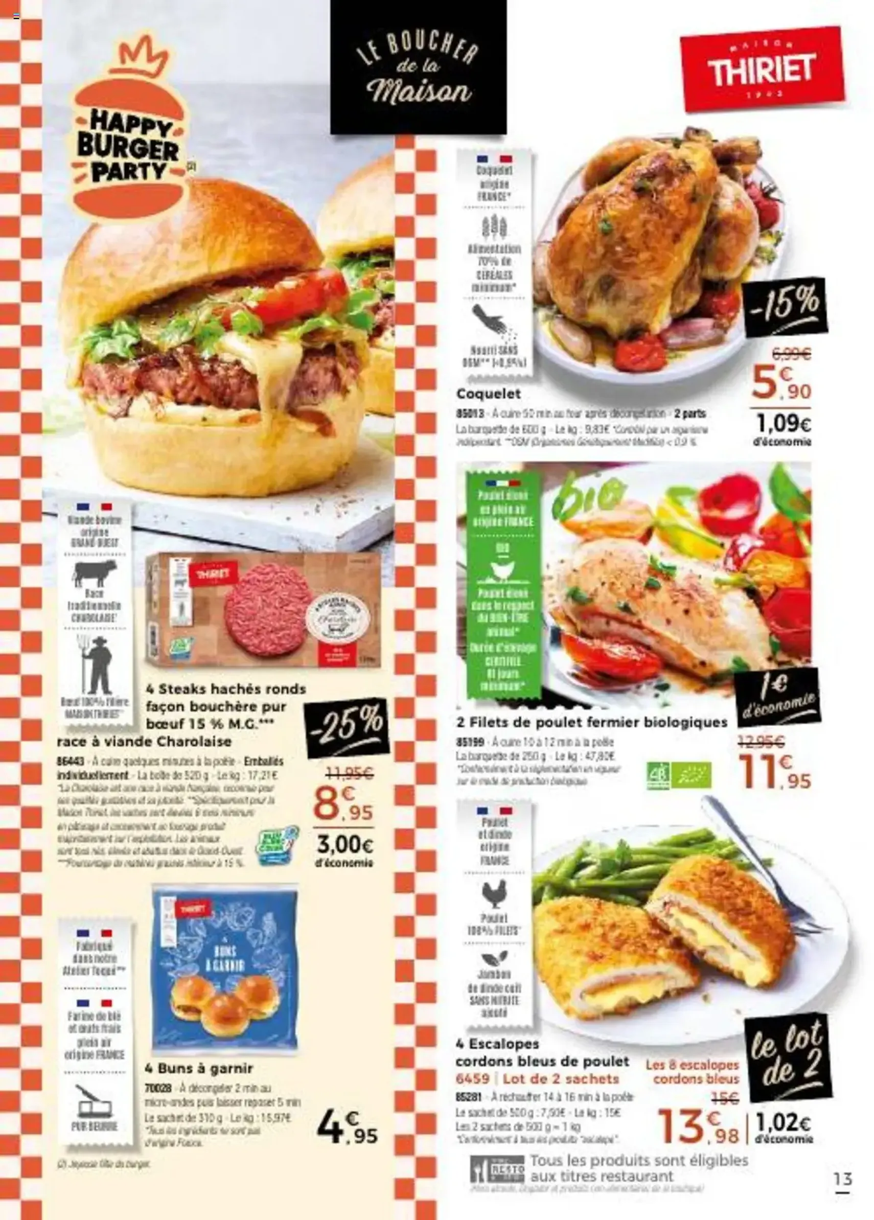 Thiriet catalogue livraison à domicile - brochure valable à partir du 11/07/2025, page 13 sur 80 Thiriet catalogue livraison à domicile - brochure valable à partir du 11/07/2025, page 13 sur 80