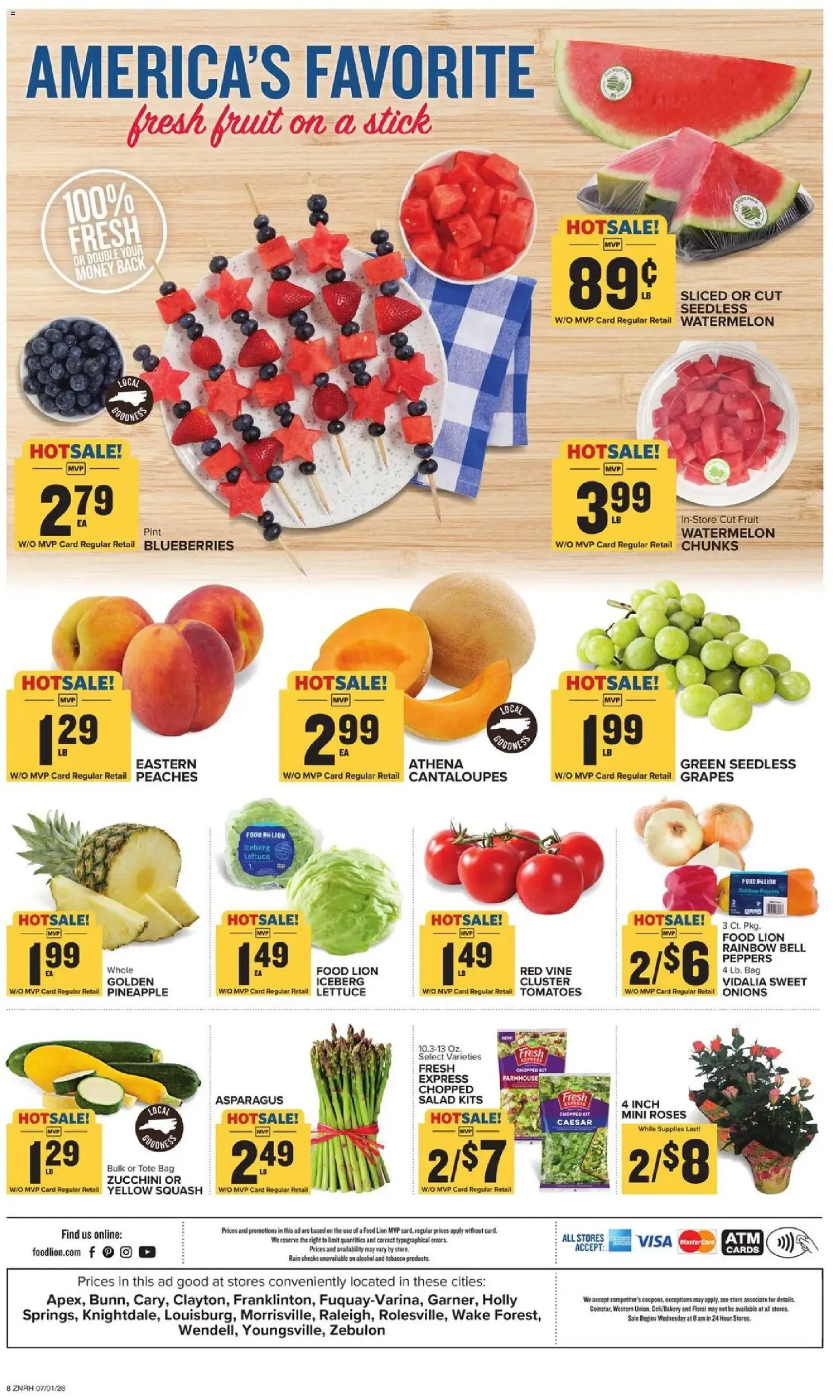 Food Lion Weekly Ad - valid flyer from 07/01/2026, page 3 of 16