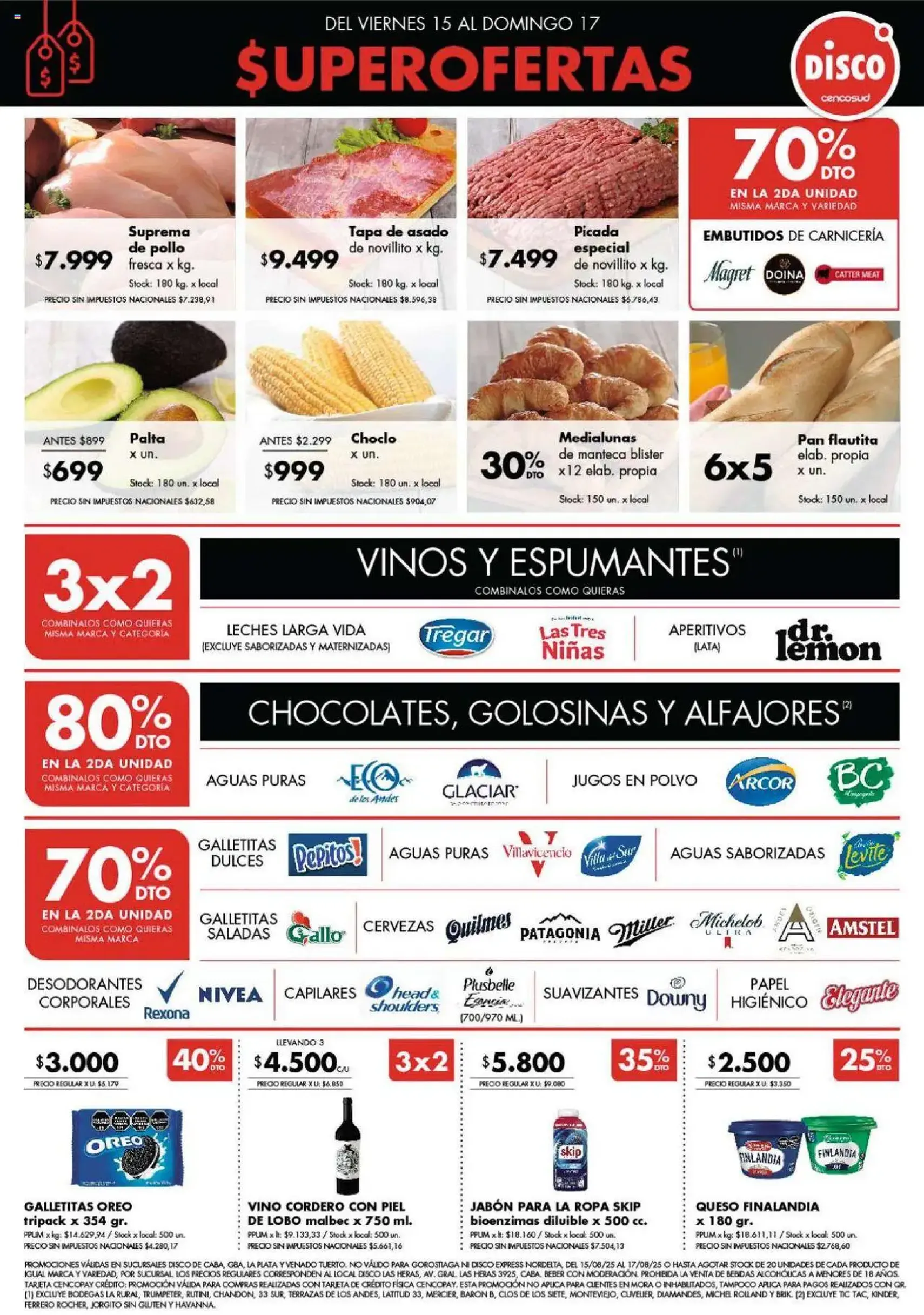 Disco ofertas - folleto válido desde 15/08/2025 página 1 de 11