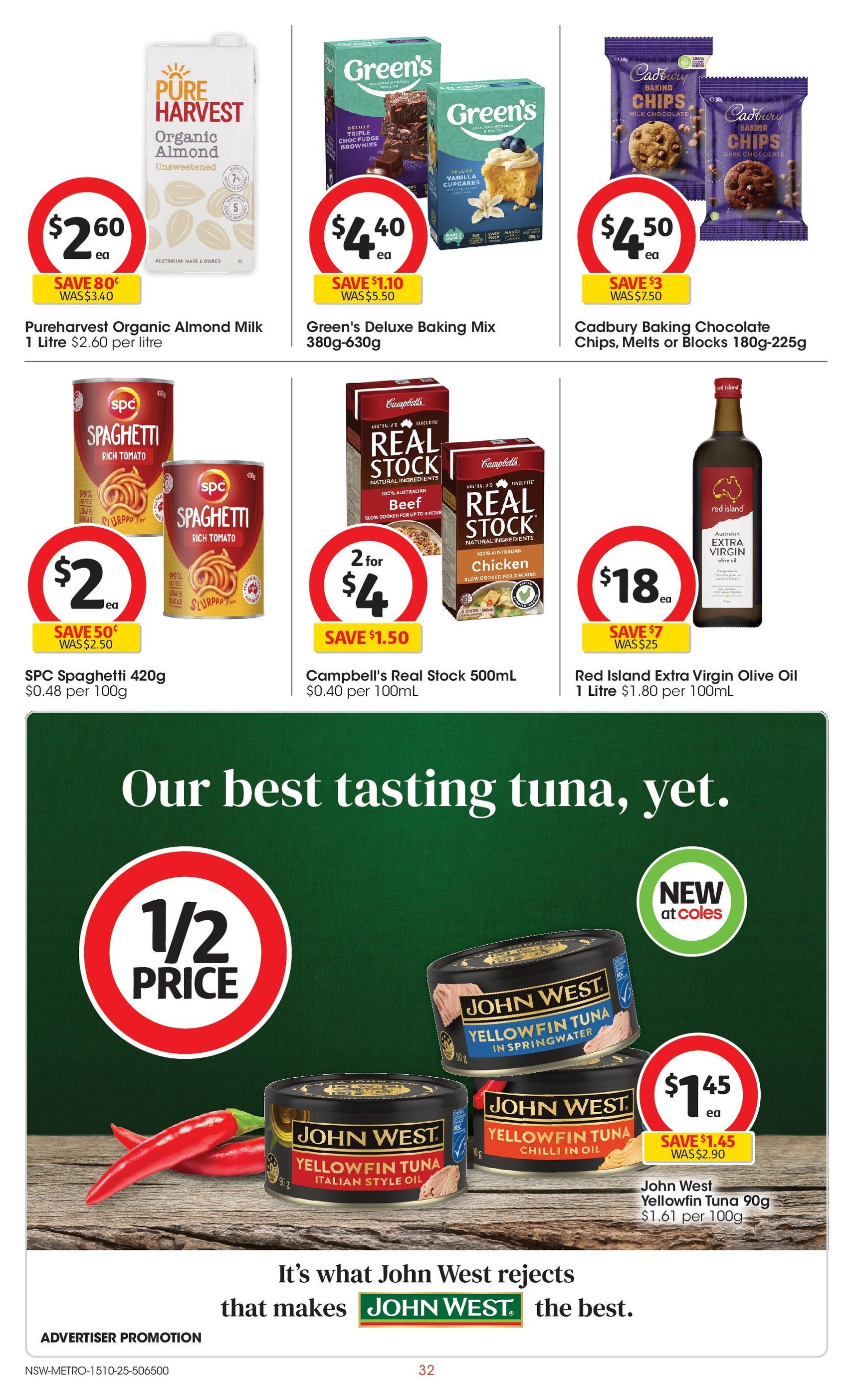 Coles Catalogue NSW - valid flyer from 15/10/2025, page 32 of 51 Coles Catalogue NSW - valid flyer from 15/10/2025, page 32 of 51