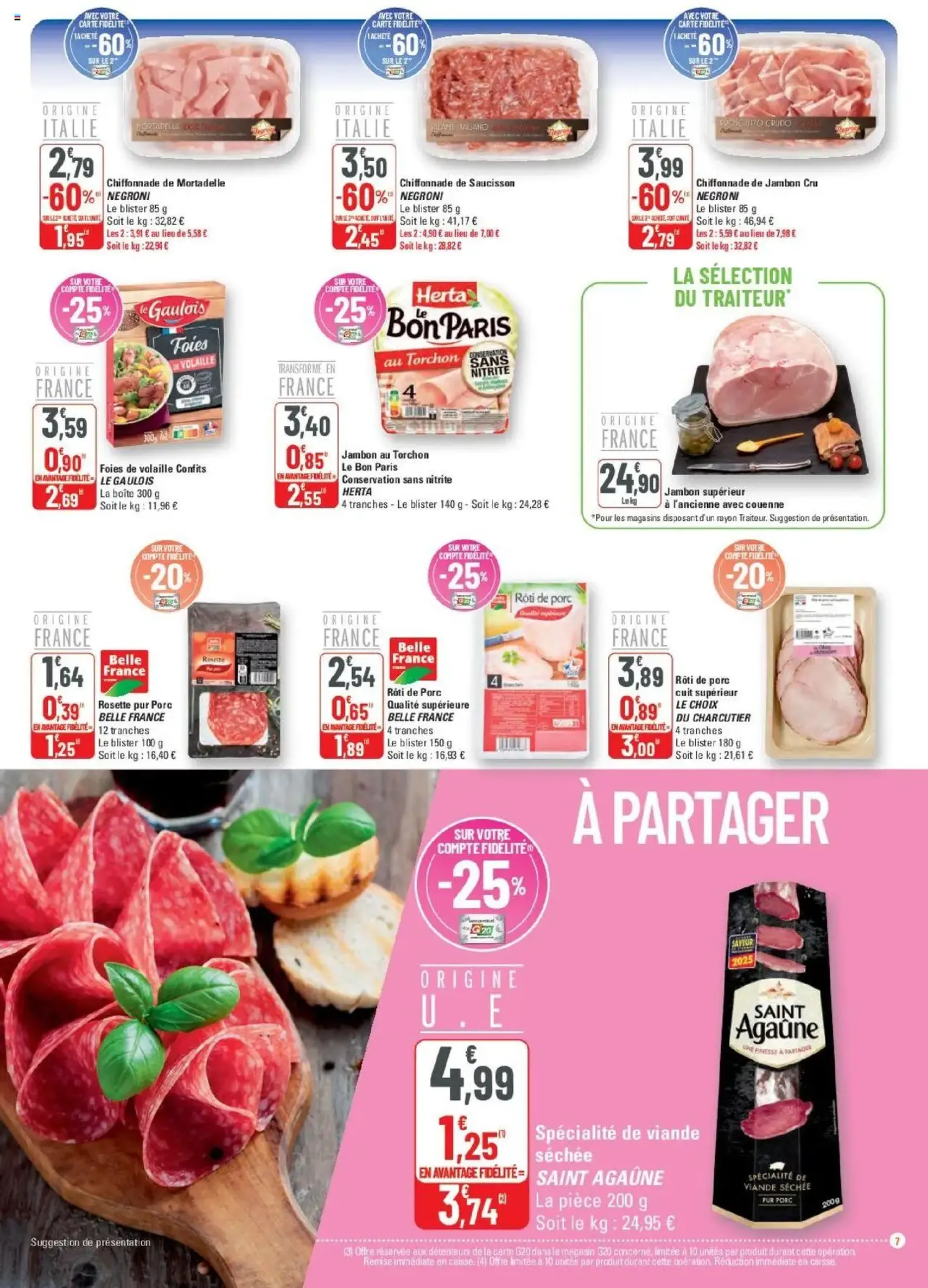 G20 Supermarchés catalogue - brochure valable à partir du 27/08/2025, page 7 sur 24
