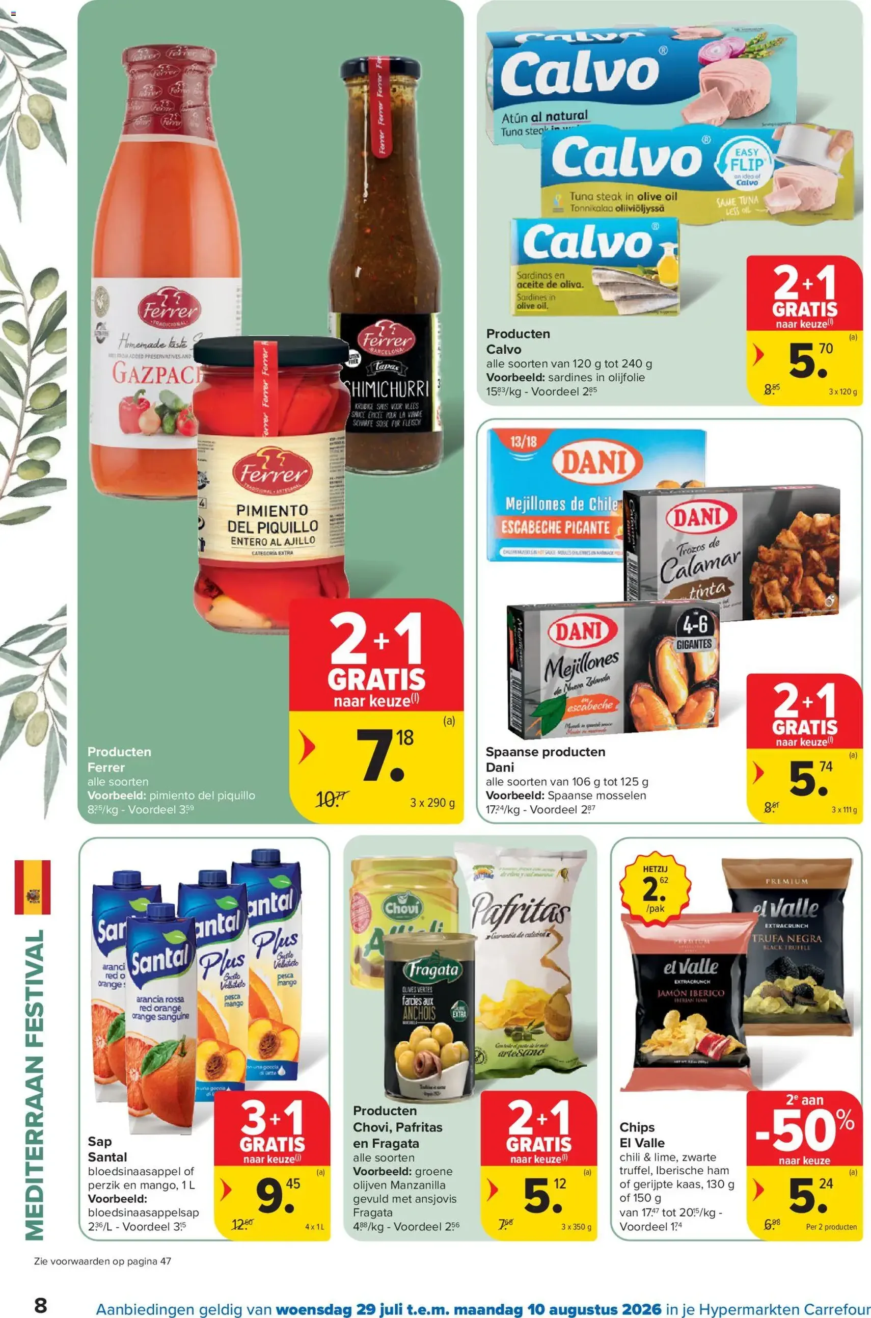 Carrefour folder week 31 - geldige folder vanaf 29/07/2026 pagina 8 van 51
