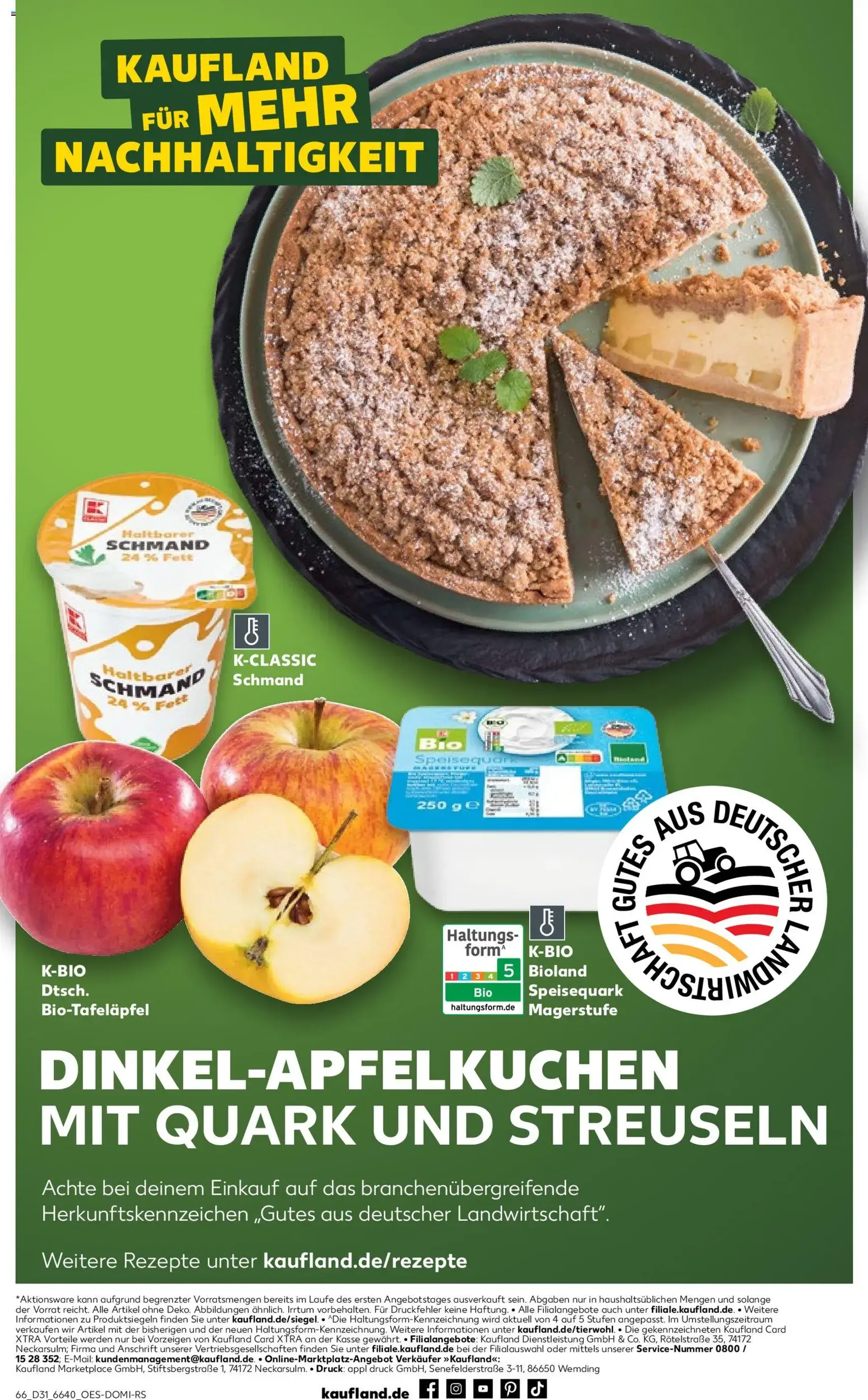 Kaufland Prospekt - Gültiger Prospekt ab 30.07.2026, Seite 66 von insgesamt 66