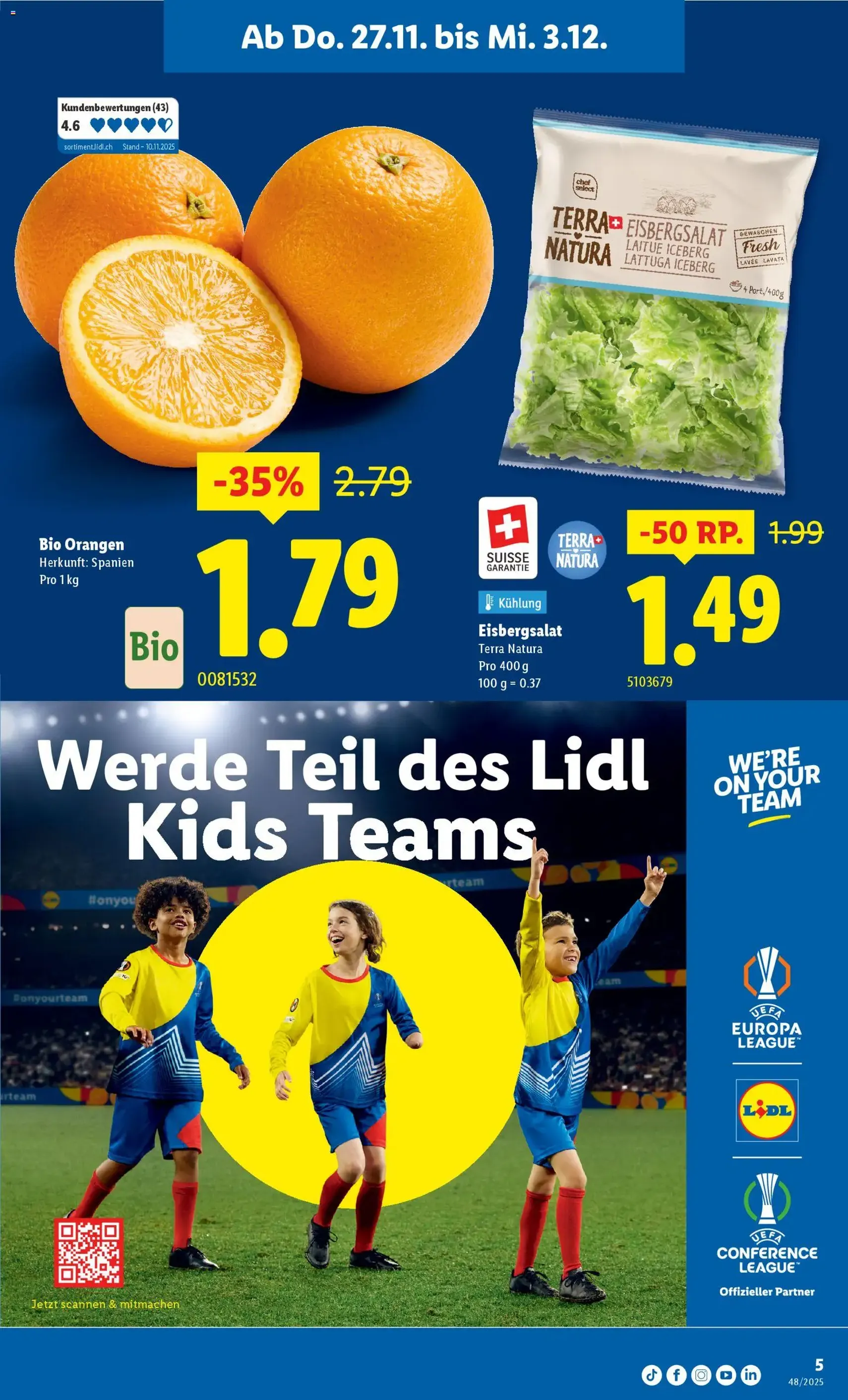 Lidl Aktionen - Gültiger Prospekt ab 27.11.2025, Seite 5 von insgesamt 32
