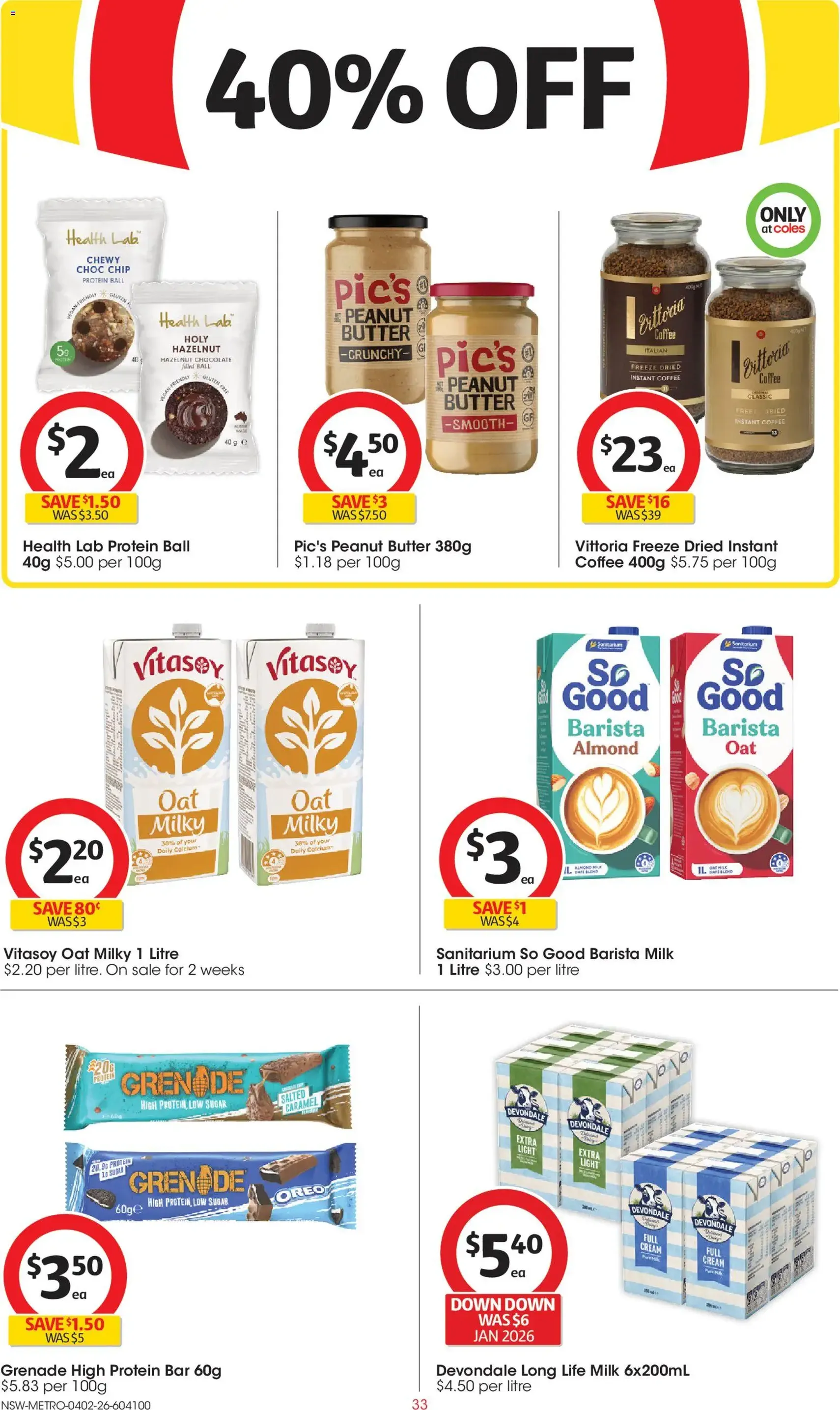 Coles Catalogue - valid flyer from 04/02/2026, page 33 of 49