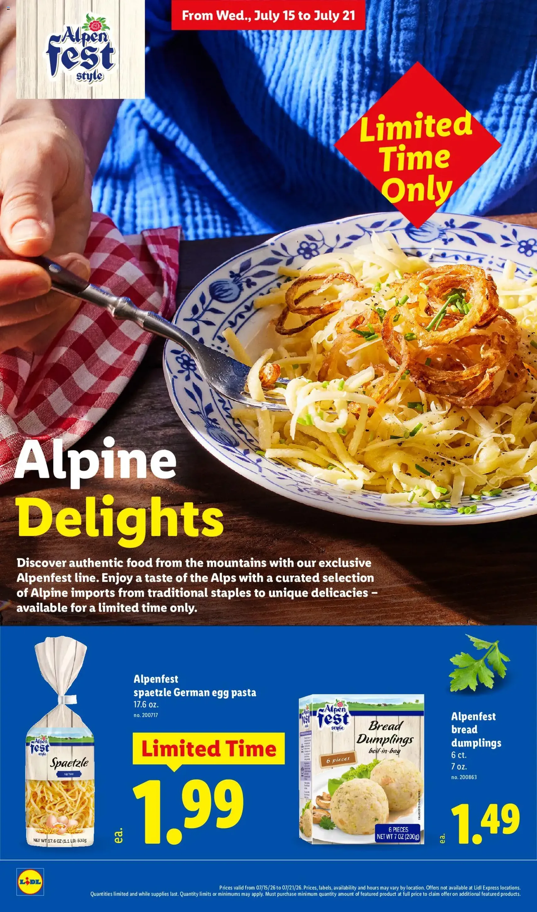Lidl Weekly Ad - valid flyer from 07/15/2026, page 6 of 42