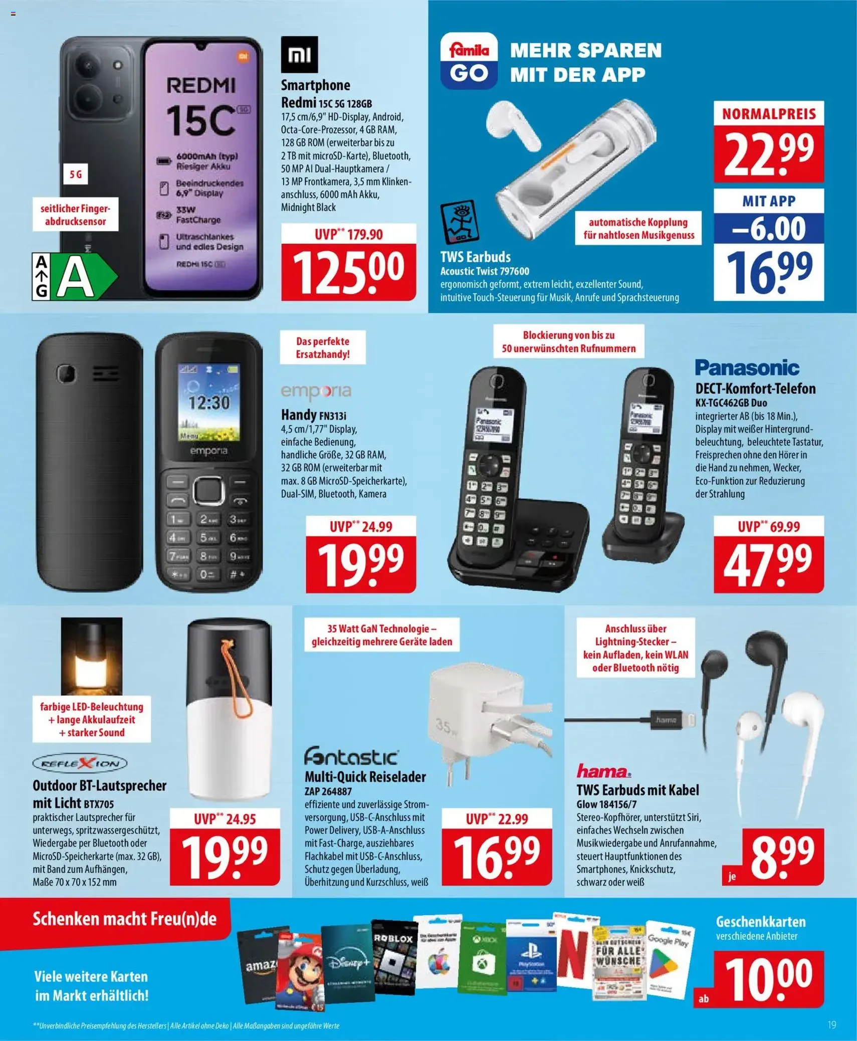 Famila Prospekt - Gültiger Prospekt ab 27.04.2026, Seite 19 von insgesamt 24