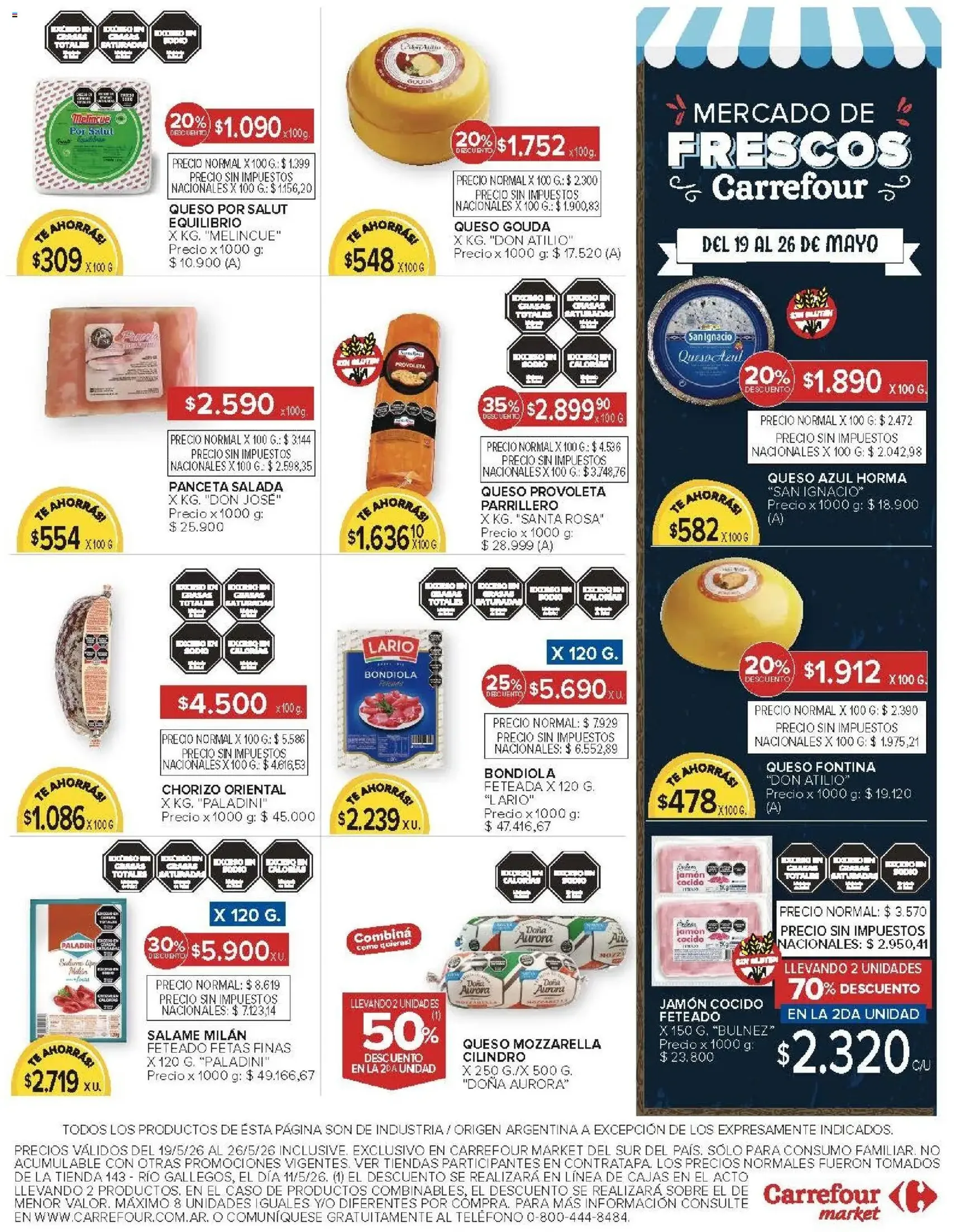 Carrefour Market - AHORRO FIN DE MES - folleto válido desde 19/05/2026 página 4 de 20