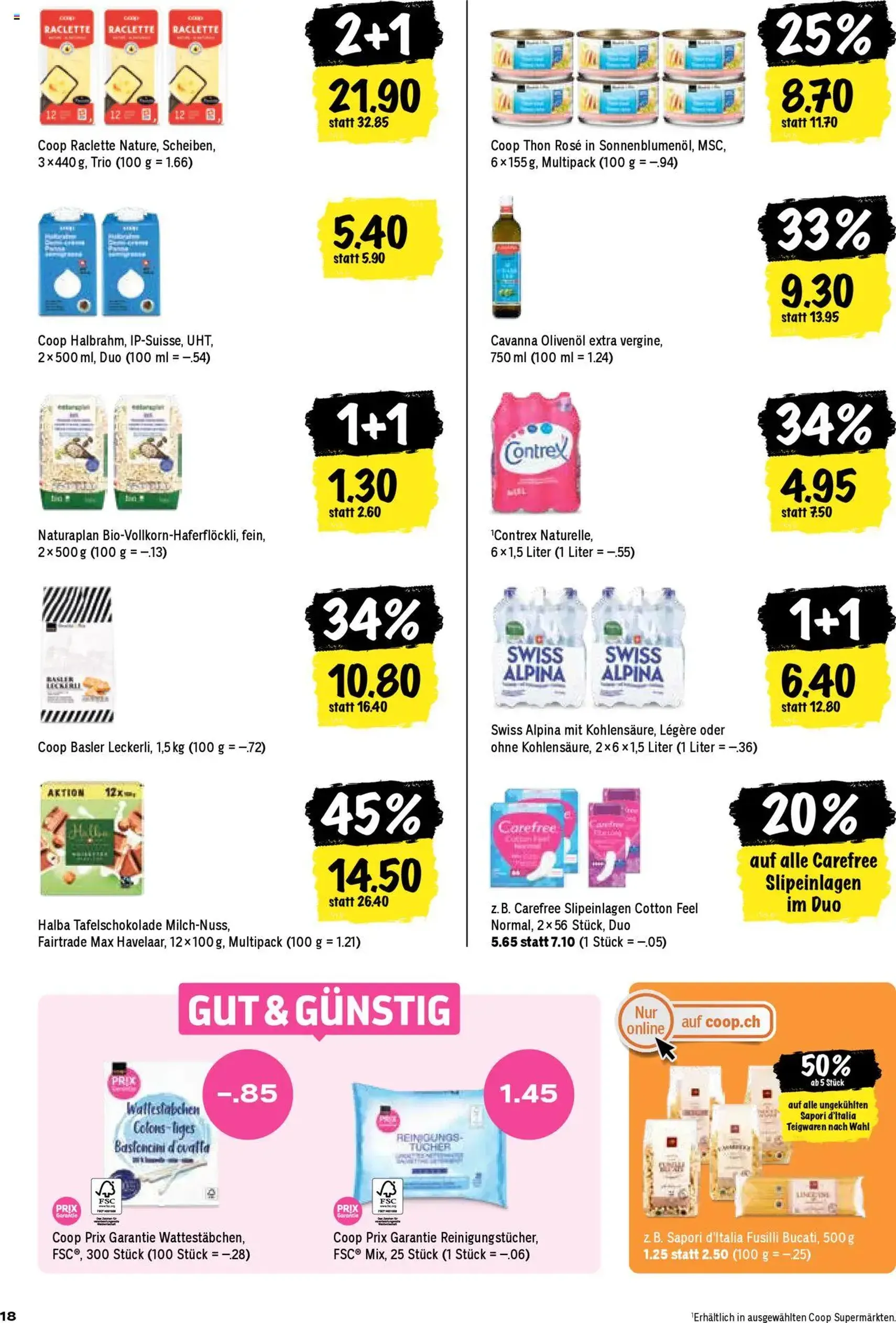 Coop Aktionen - Gültiger Prospekt ab 11.09.2025, Seite 18 von insgesamt 24 Coop Aktionen - Gültiger Prospekt ab 11.09.2025, Seite 18 von insgesamt 24