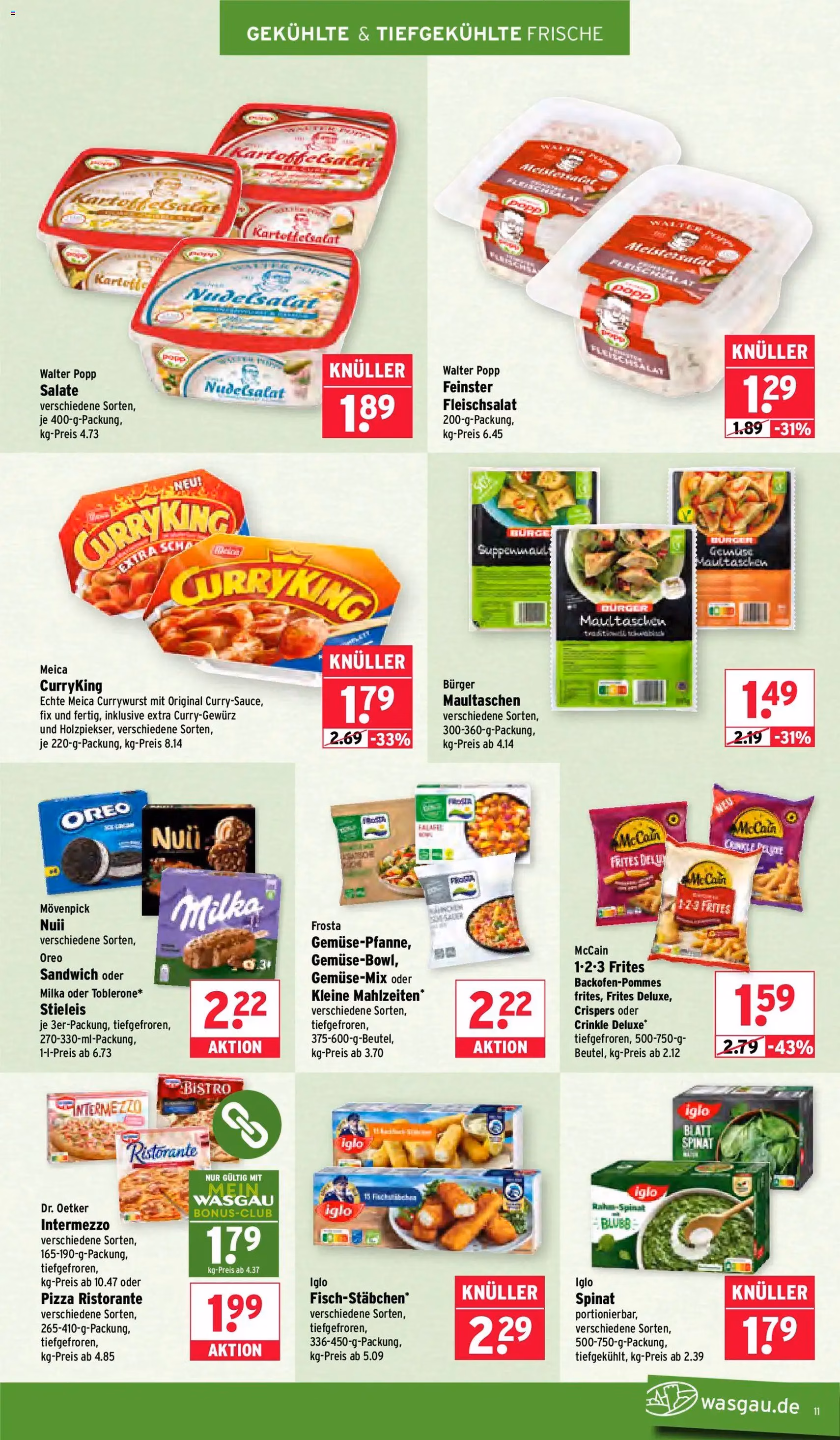 Wasgau Prospekt - Gültiger Prospekt ab 05.01.2026, Seite 11 von insgesamt 24