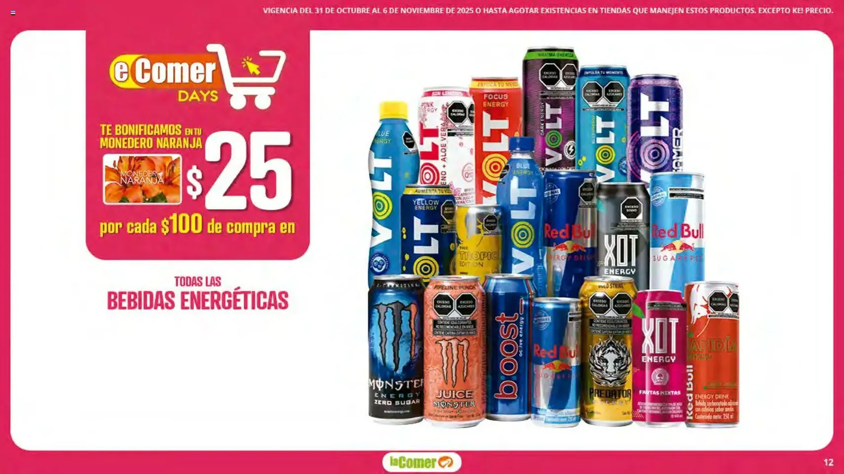 La Comer folleto - folleto válido desde 31/10/2025 página 12 de 46 La Comer folleto - folleto válido desde 31/10/2025 página 12 de 46