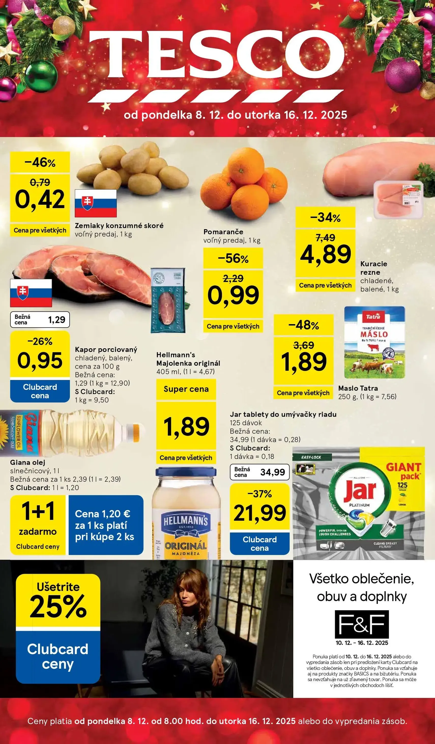 Tesco Hypermarket - leták - platný leták od 08.12.2025 strana 1 z 49