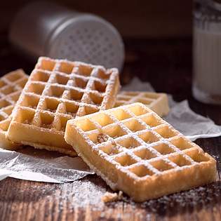 Previsualización de la receta Como preparar gofres sin gofrera