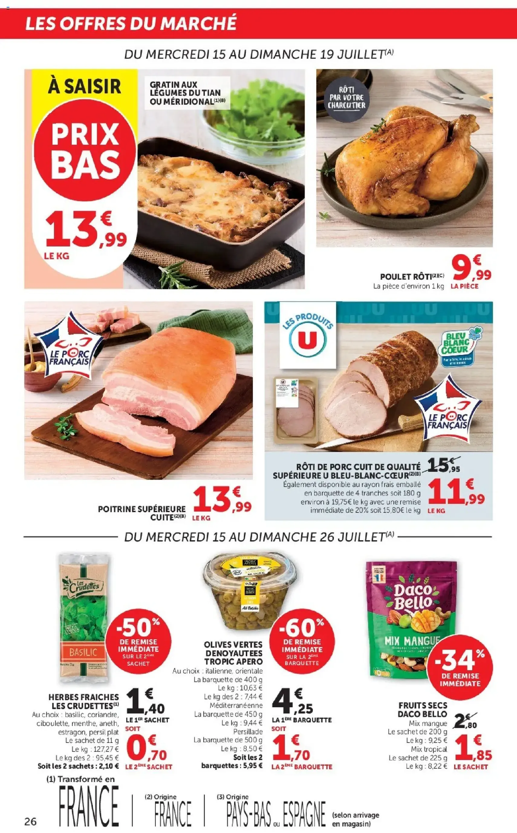 Super U catalogue - brochure valable à partir du 15/07/2026, page 26 sur 32
