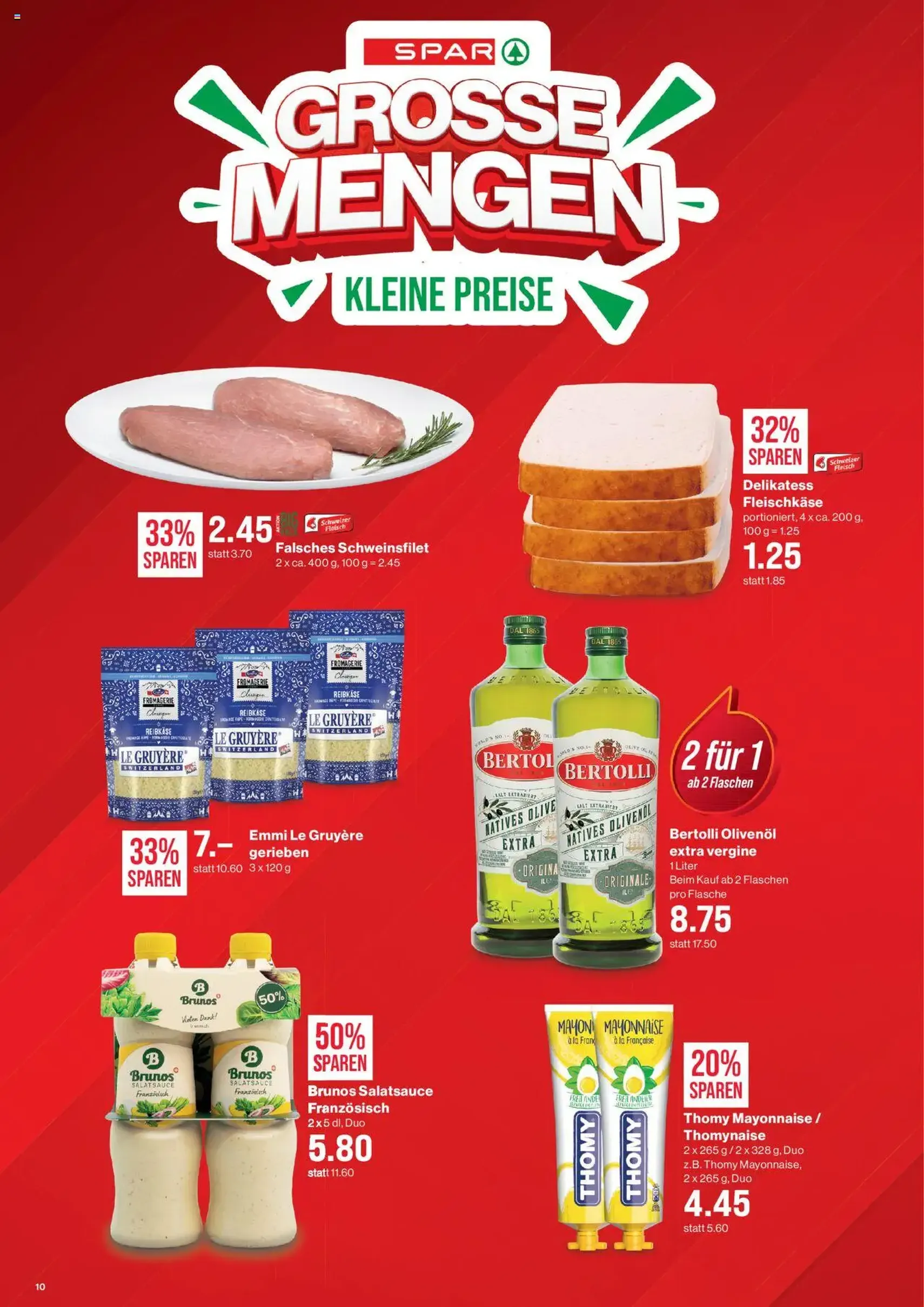 SPAR Aktionen - Gültiger Prospekt ab 28.08.2025, Seite 10 von insgesamt 24 SPAR Aktionen - Gültiger Prospekt ab 28.08.2025, Seite 10 von insgesamt 24