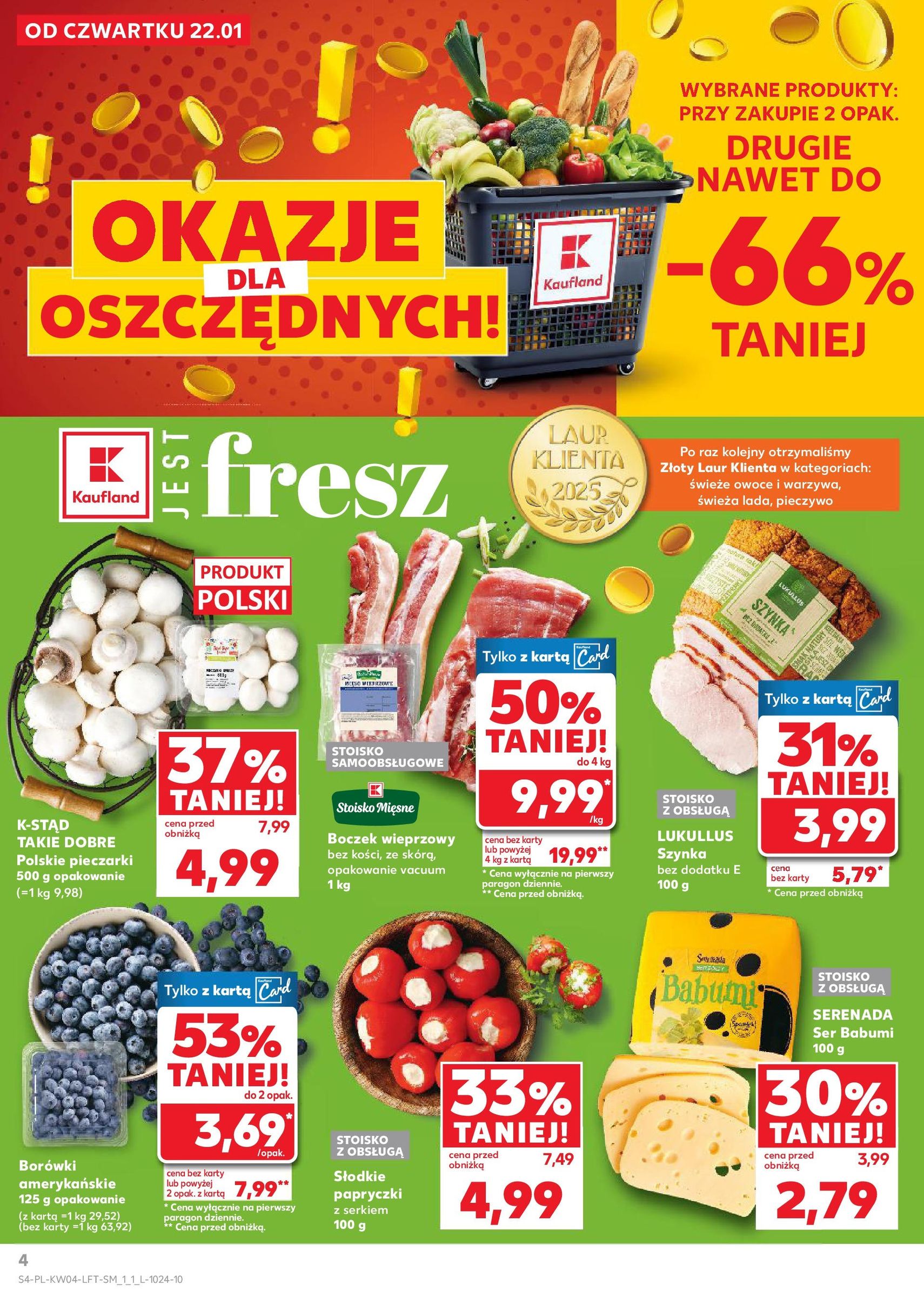 Kaufland gazetka - ważny gazetka od 22.01.2026 strona 4 z 52