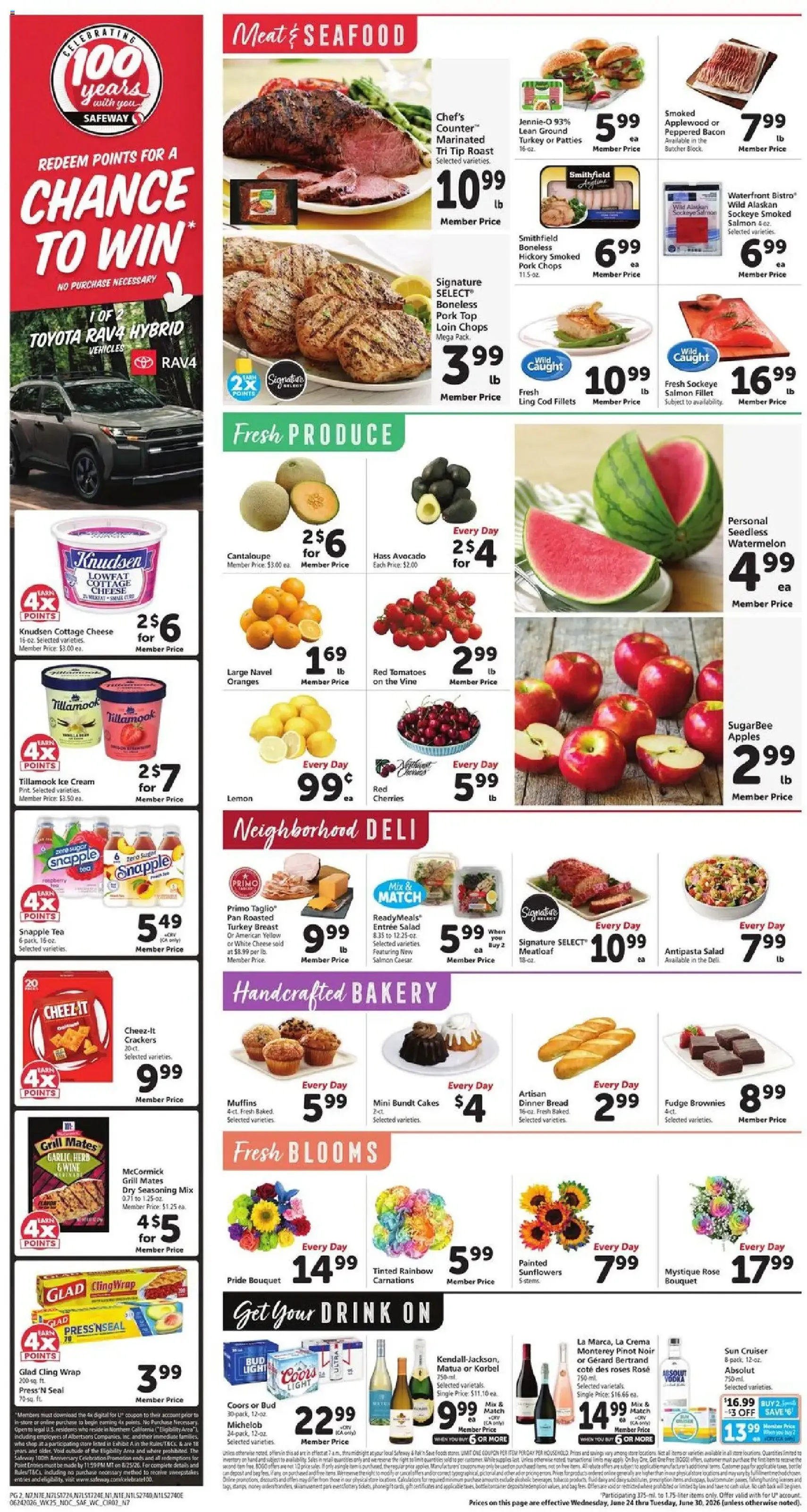 Safeway Weekly Ad - valid flyer from 06/24/2026, page 4 of 12