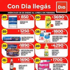 Vista previa del folleto Supermercado DIA Ofertas válido desde 28/01/2026