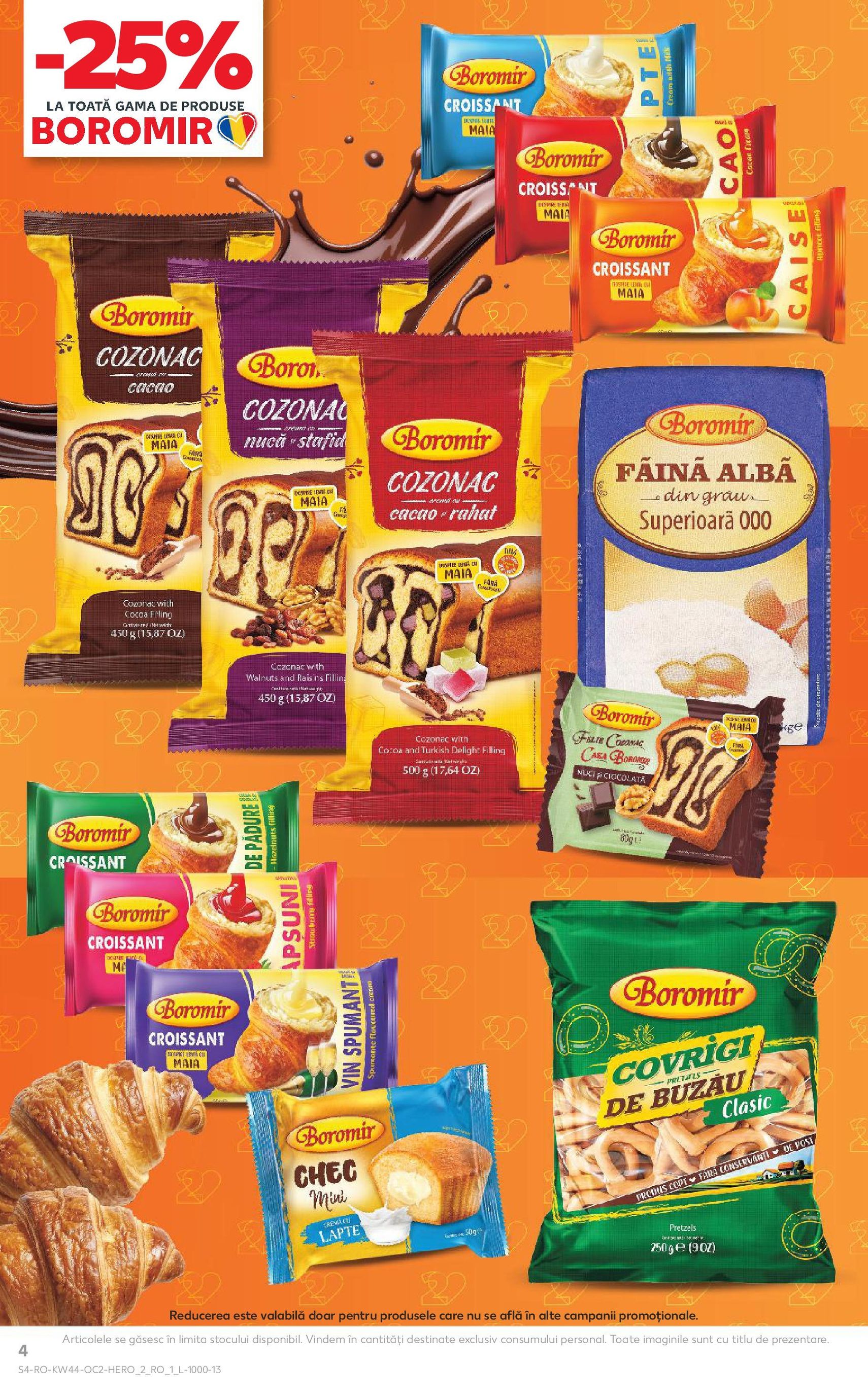 Catalog Kaufland - Bucureşti - cataloage valabile începând cu 29.10.2025 pagina 4 din 70 Catalog Kaufland - Bucureşti - cataloage valabile începând cu 29.10.2025 pagina 4 din 70