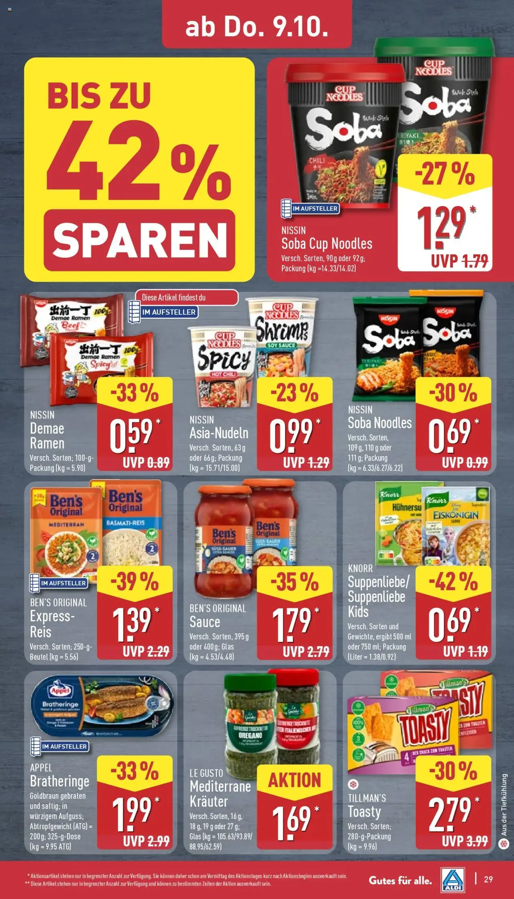 Aldi Prospekt - Gültiger Prospekt ab 06.10.2025, Seite 30 von insgesamt 43