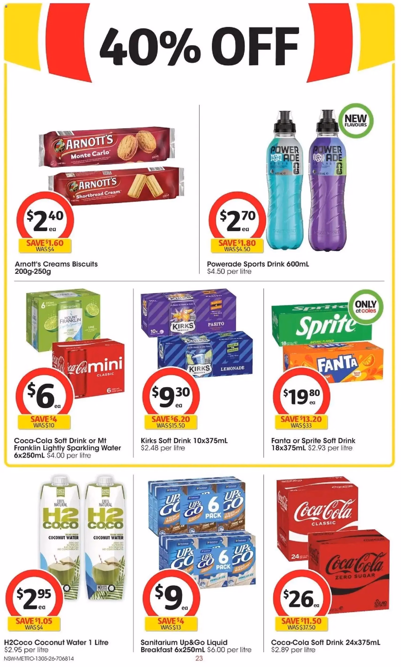 Coles catalogue - valid flyer from 13/05/2026, page 23 of 43